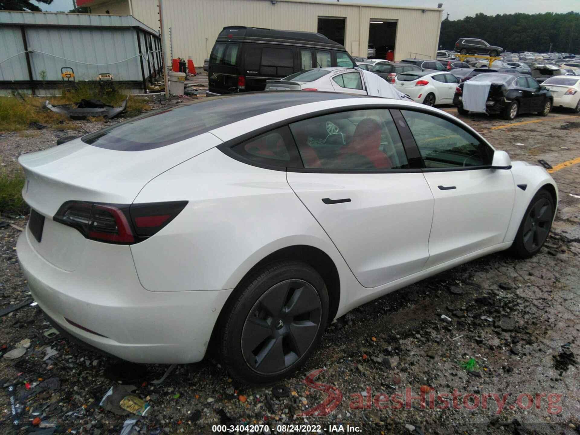 5YJ3E1EA9MF871914 2021 TESLA MODEL 3