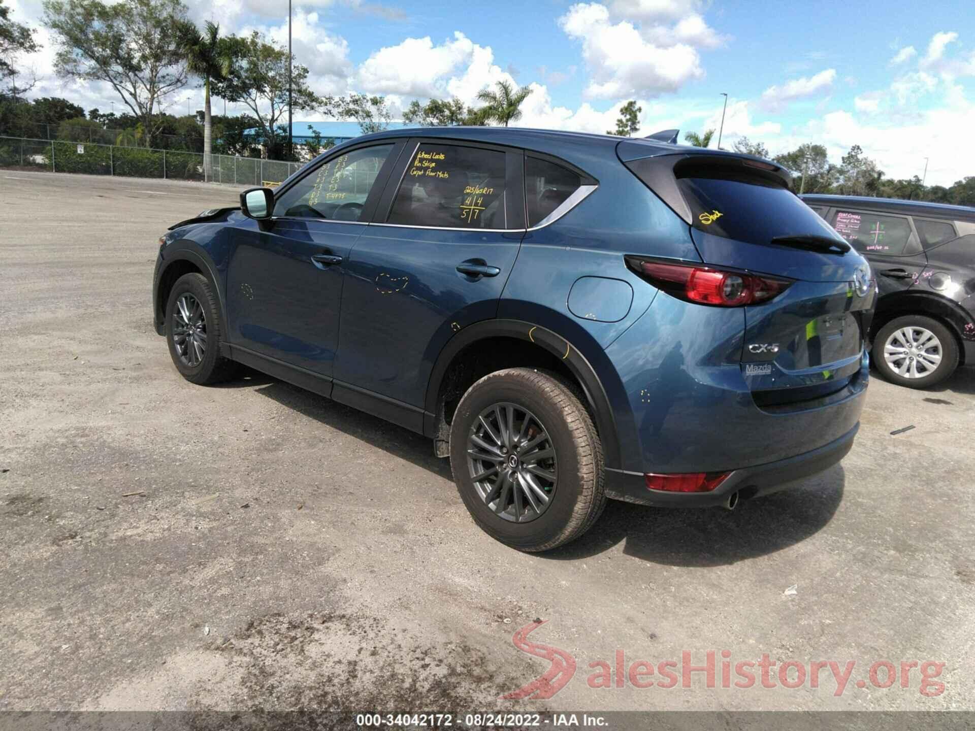 JM3KFACM3M0392870 2021 MAZDA CX-5