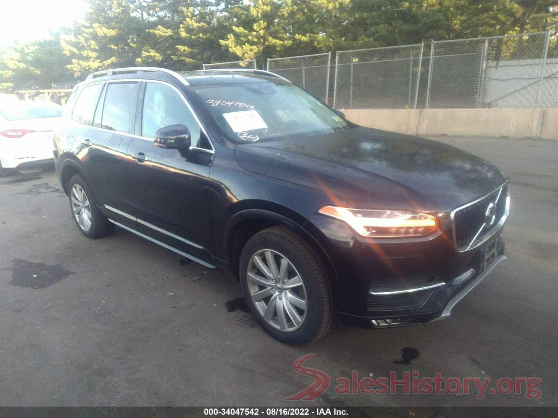 YV4A22PK8G1030124 2016 VOLVO XC90