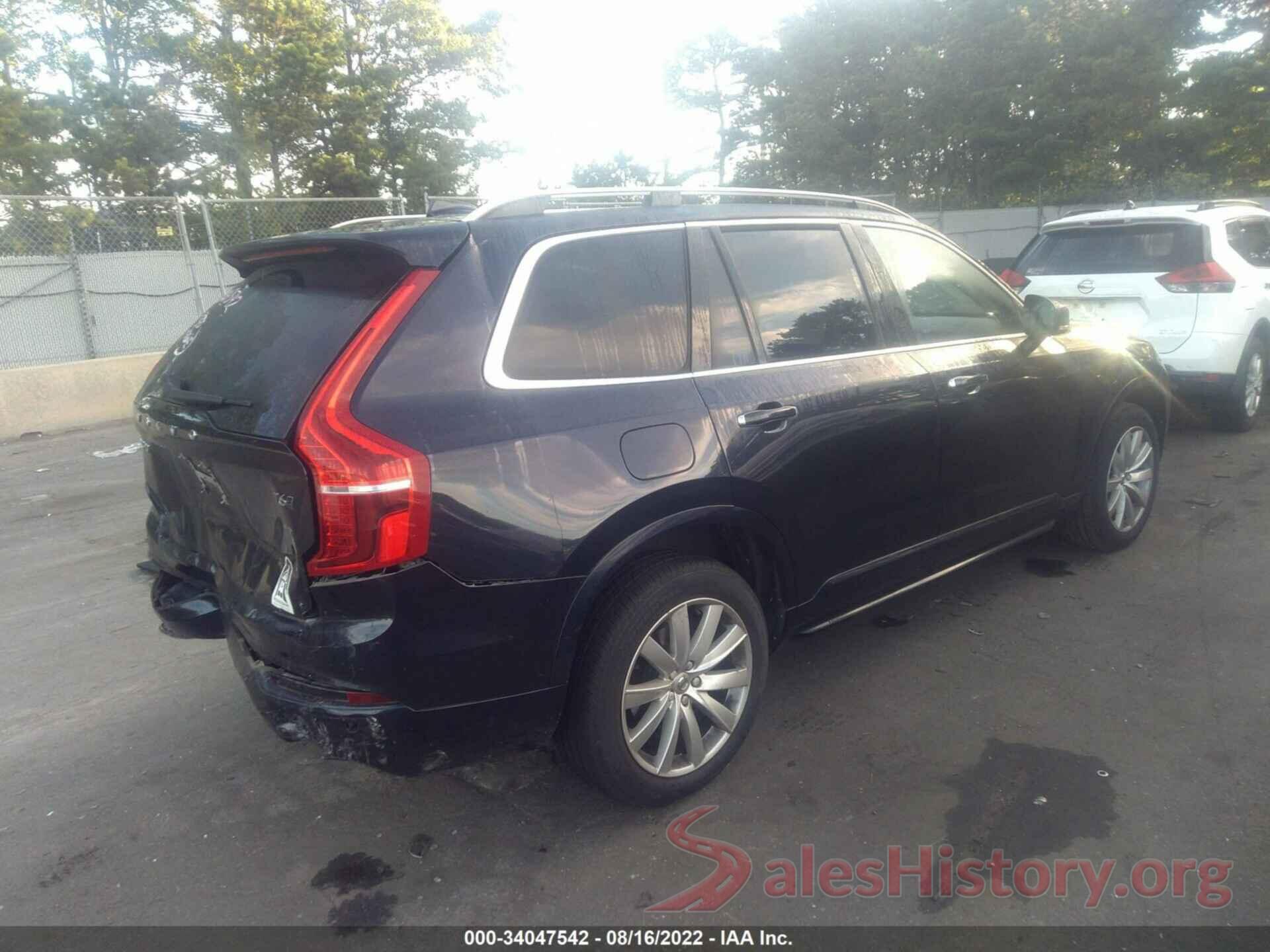 YV4A22PK8G1030124 2016 VOLVO XC90