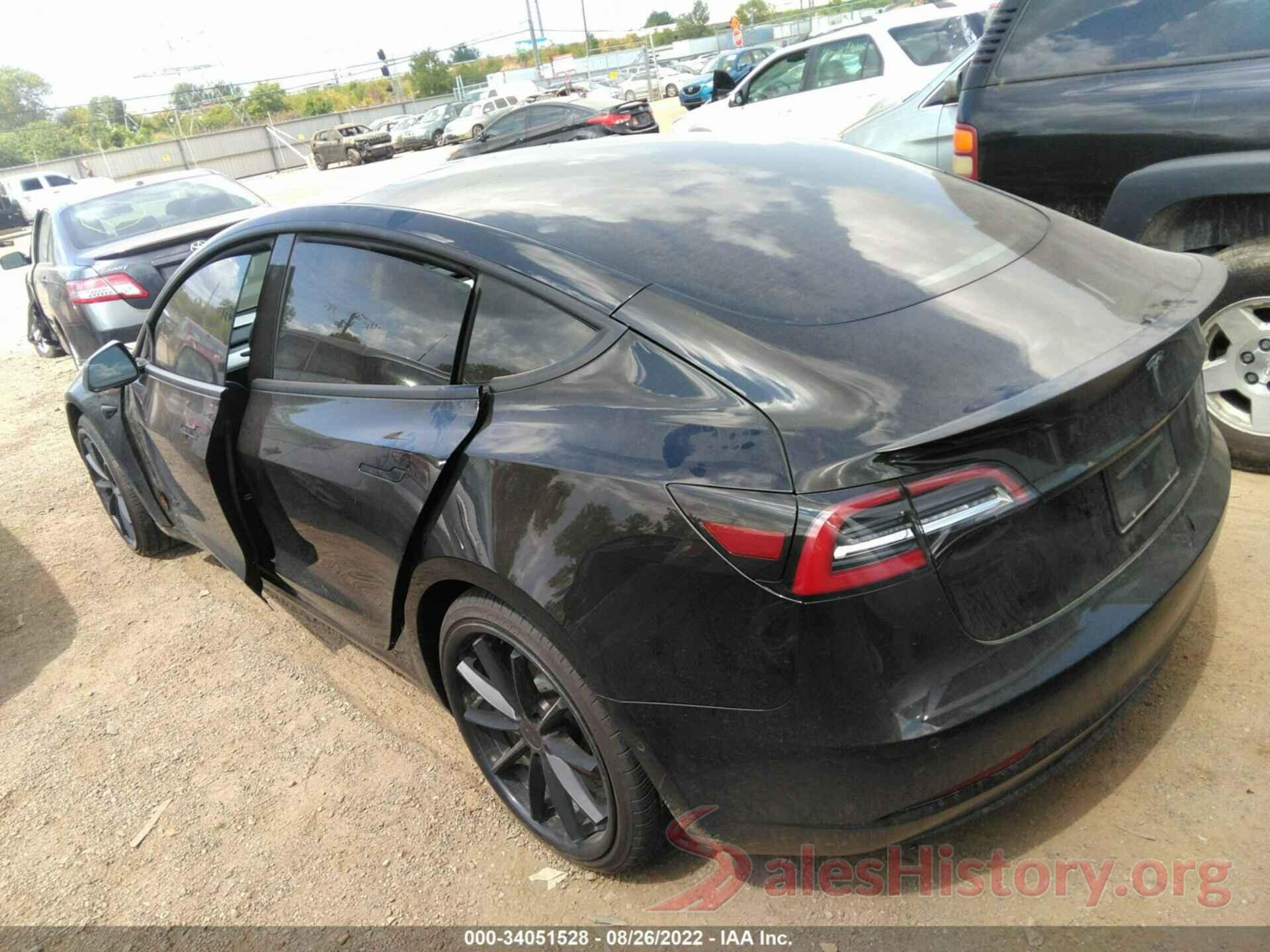 5YJ3E1EC5MF059656 2021 TESLA MODEL 3