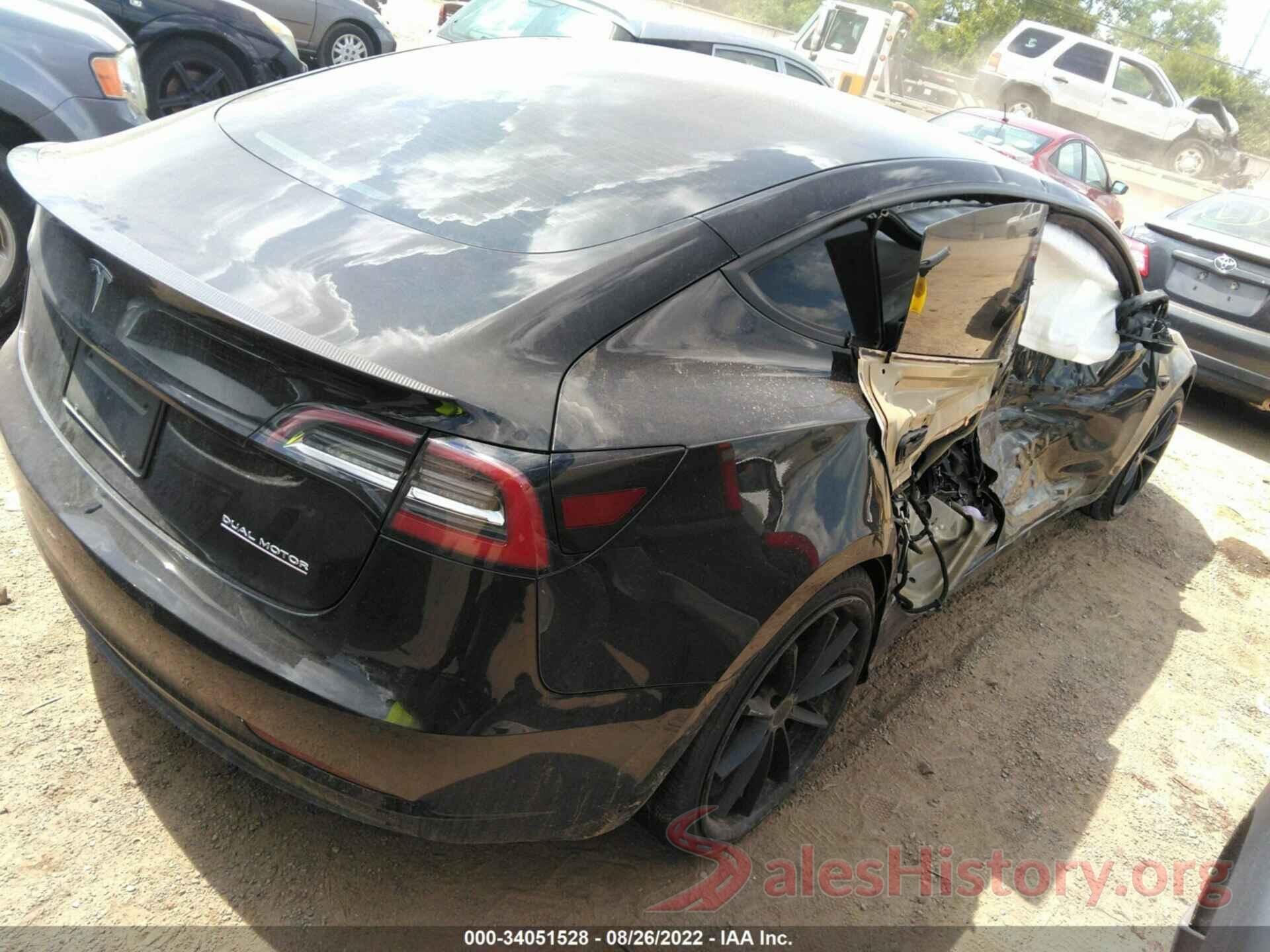 5YJ3E1EC5MF059656 2021 TESLA MODEL 3