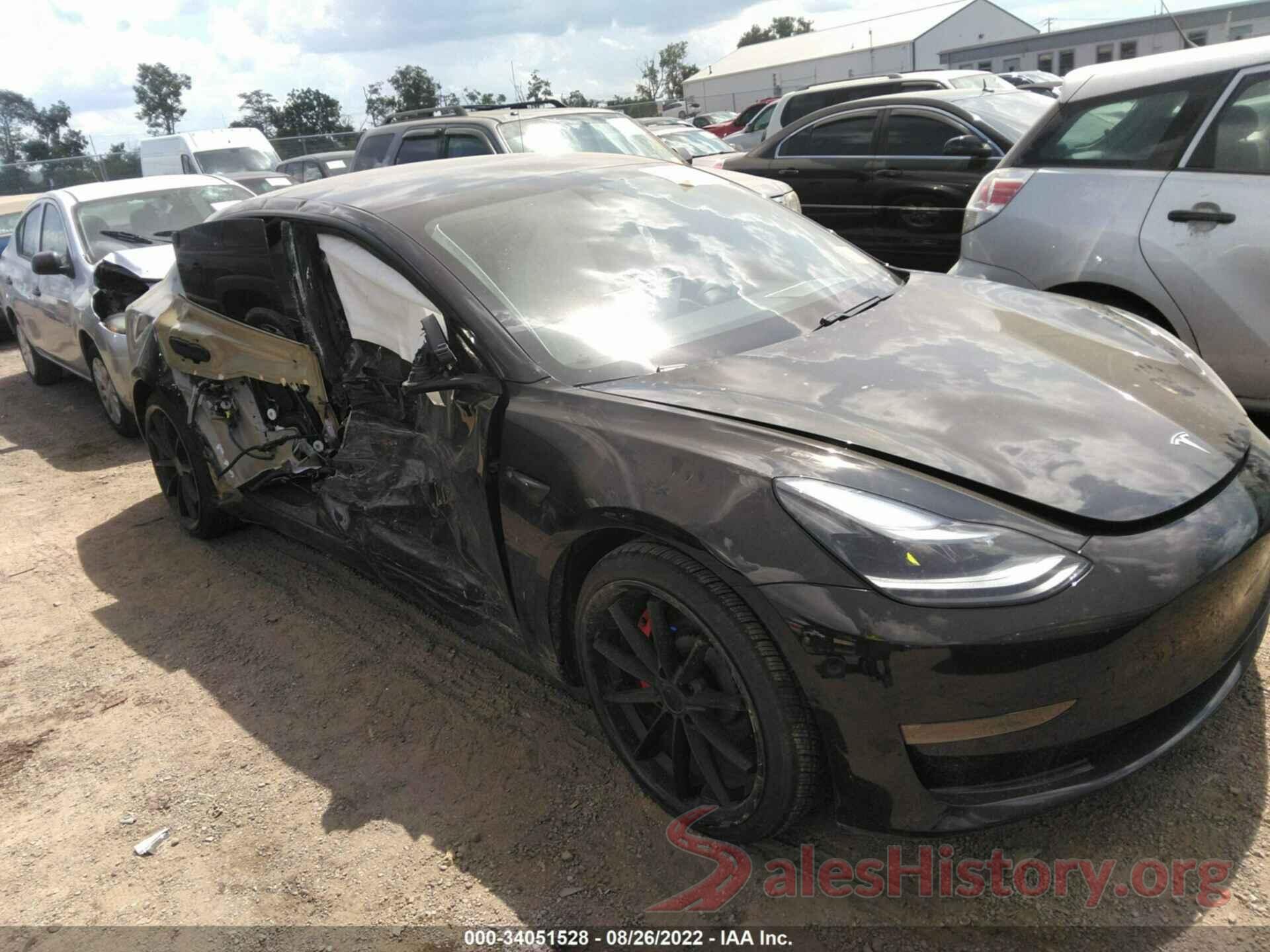 5YJ3E1EC5MF059656 2021 TESLA MODEL 3