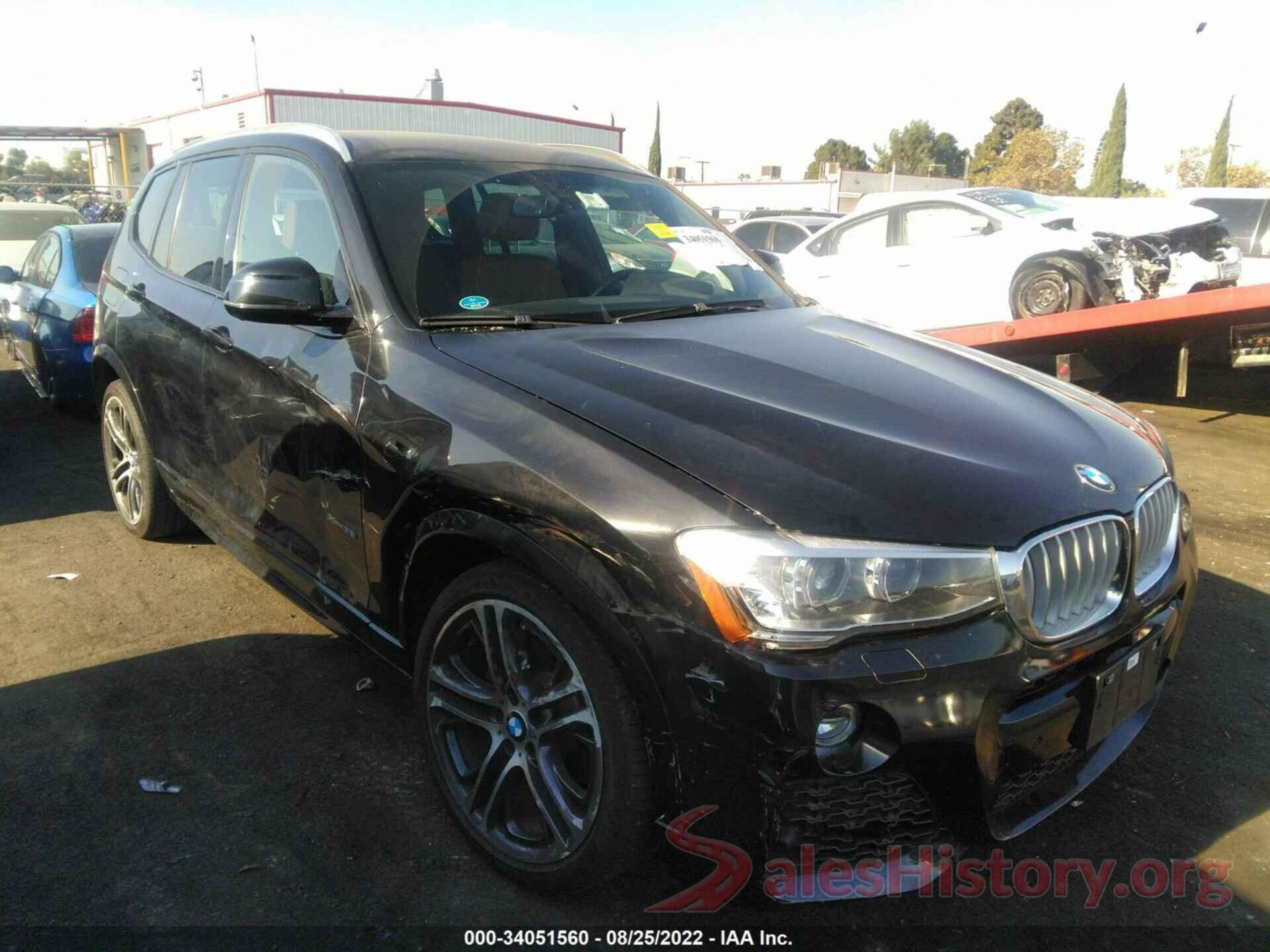 5UXWX7C5XG0S16100 2016 BMW X3