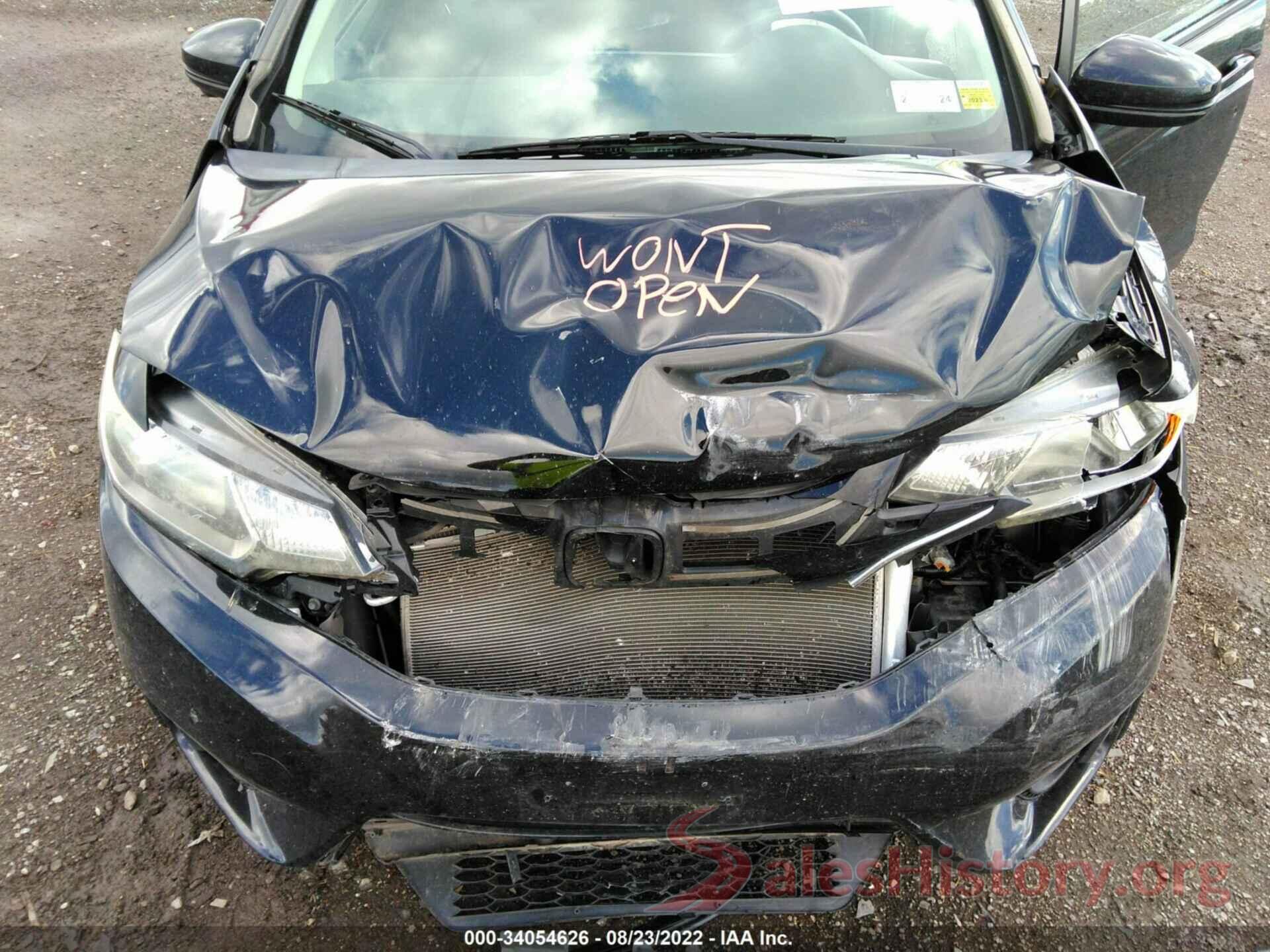 JHMGK5H79GX044022 2016 HONDA FIT