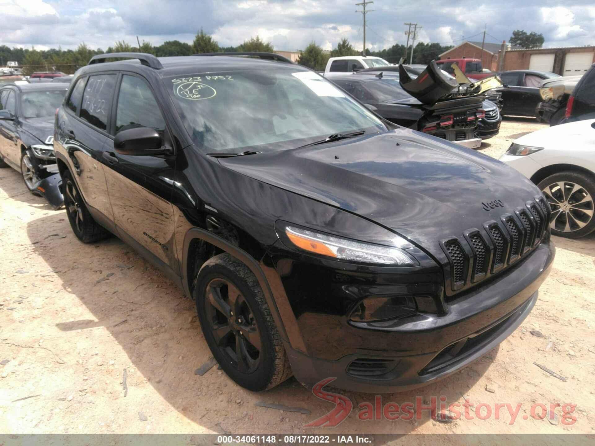 1C4PJLAB7HW547577 2017 JEEP CHEROKEE