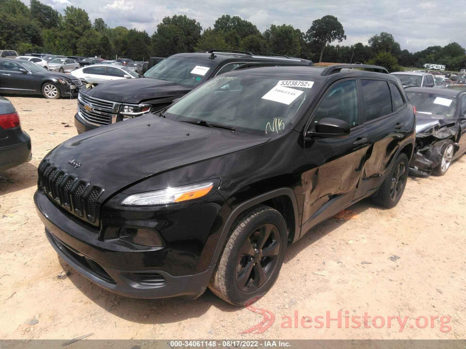 1C4PJLAB7HW547577 2017 JEEP CHEROKEE