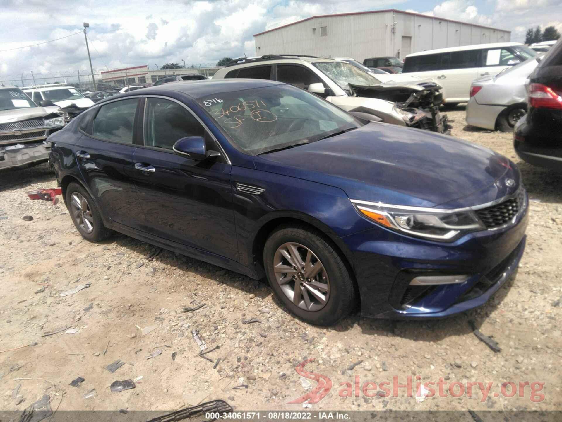 5XXGT4L36KG343755 2019 KIA OPTIMA