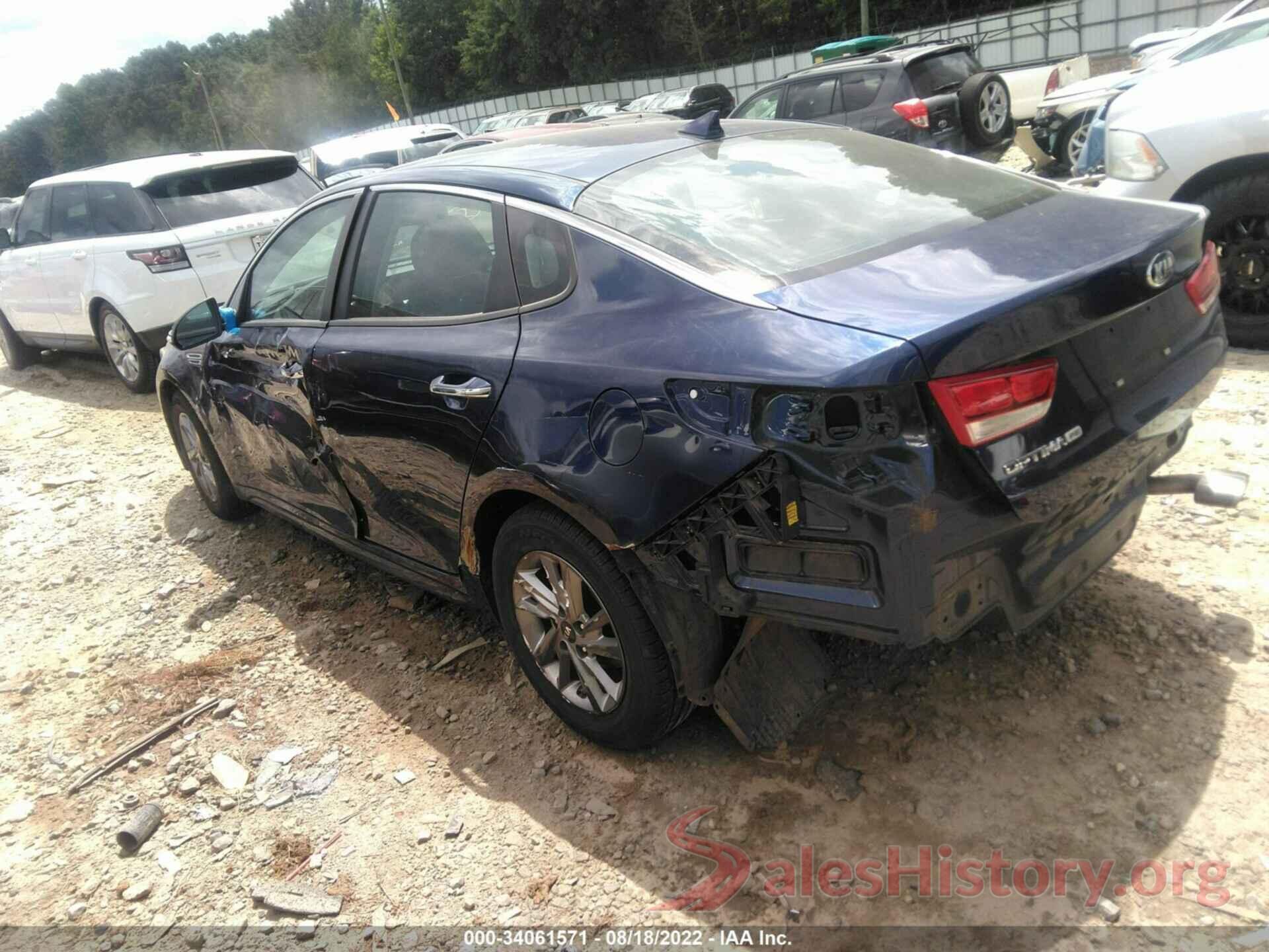 5XXGT4L36KG343755 2019 KIA OPTIMA