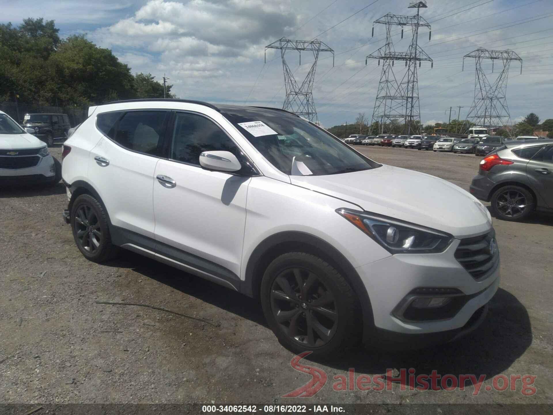 5NMZWDLA3HH041011 2017 HYUNDAI SANTA FE SPORT