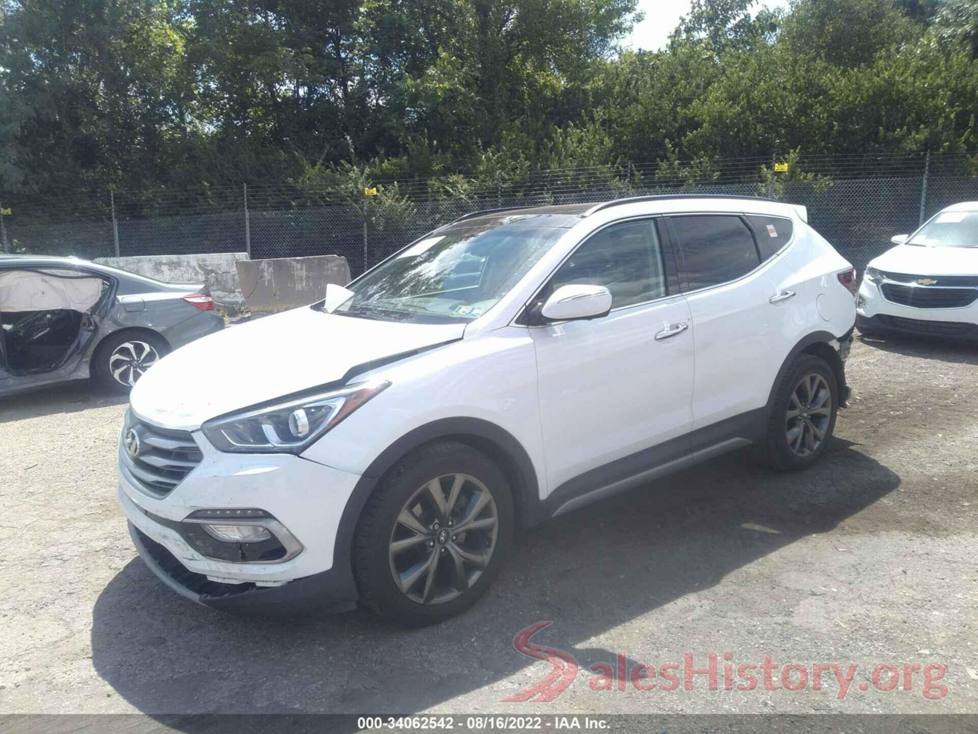 5NMZWDLA3HH041011 2017 HYUNDAI SANTA FE SPORT