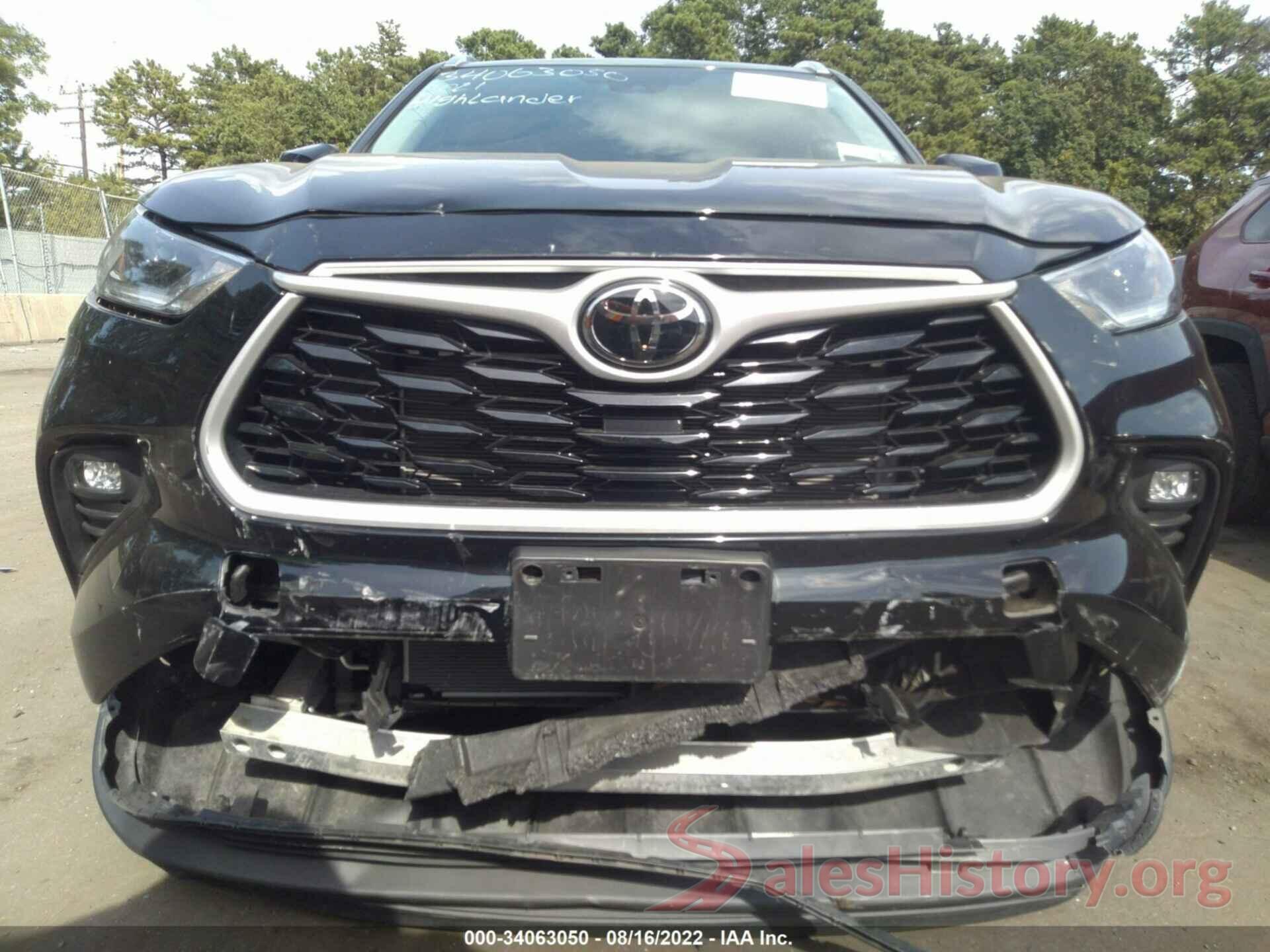 5TDHZRBH5MS546425 2021 TOYOTA HIGHLANDER