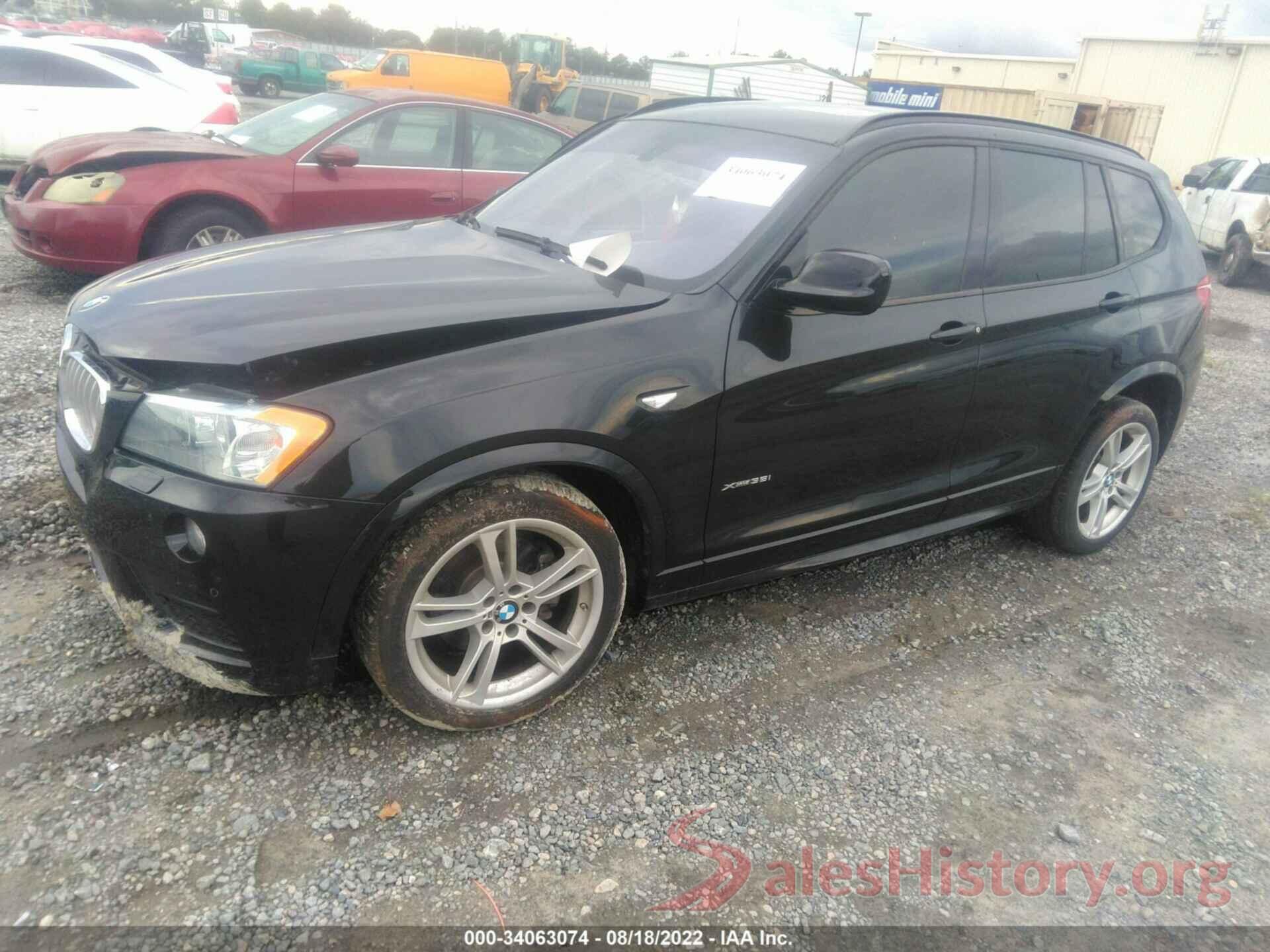 5UXWX7C5XBL735140 2011 BMW X3