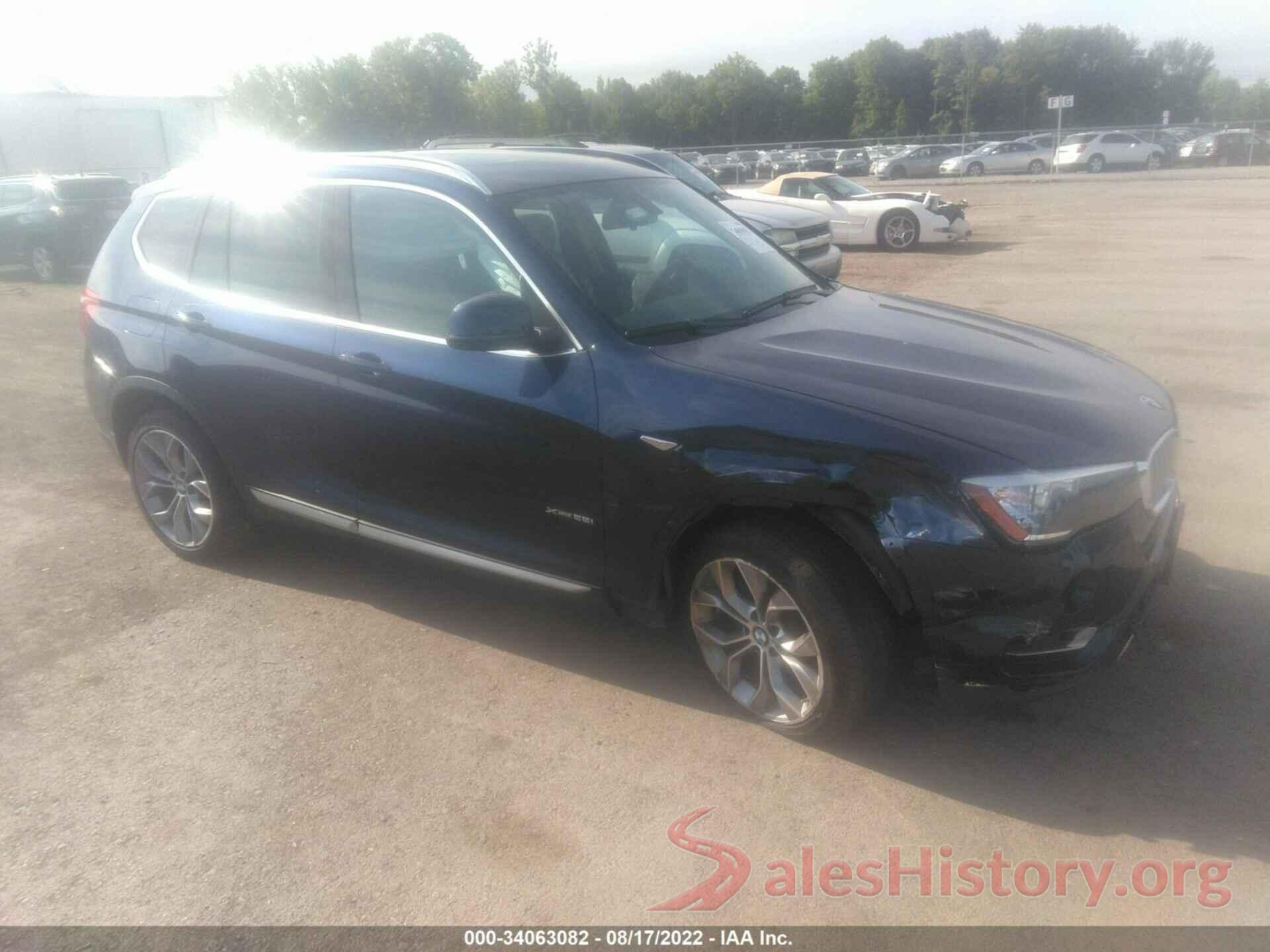 5UXWX9C50G0D89896 2016 BMW X3