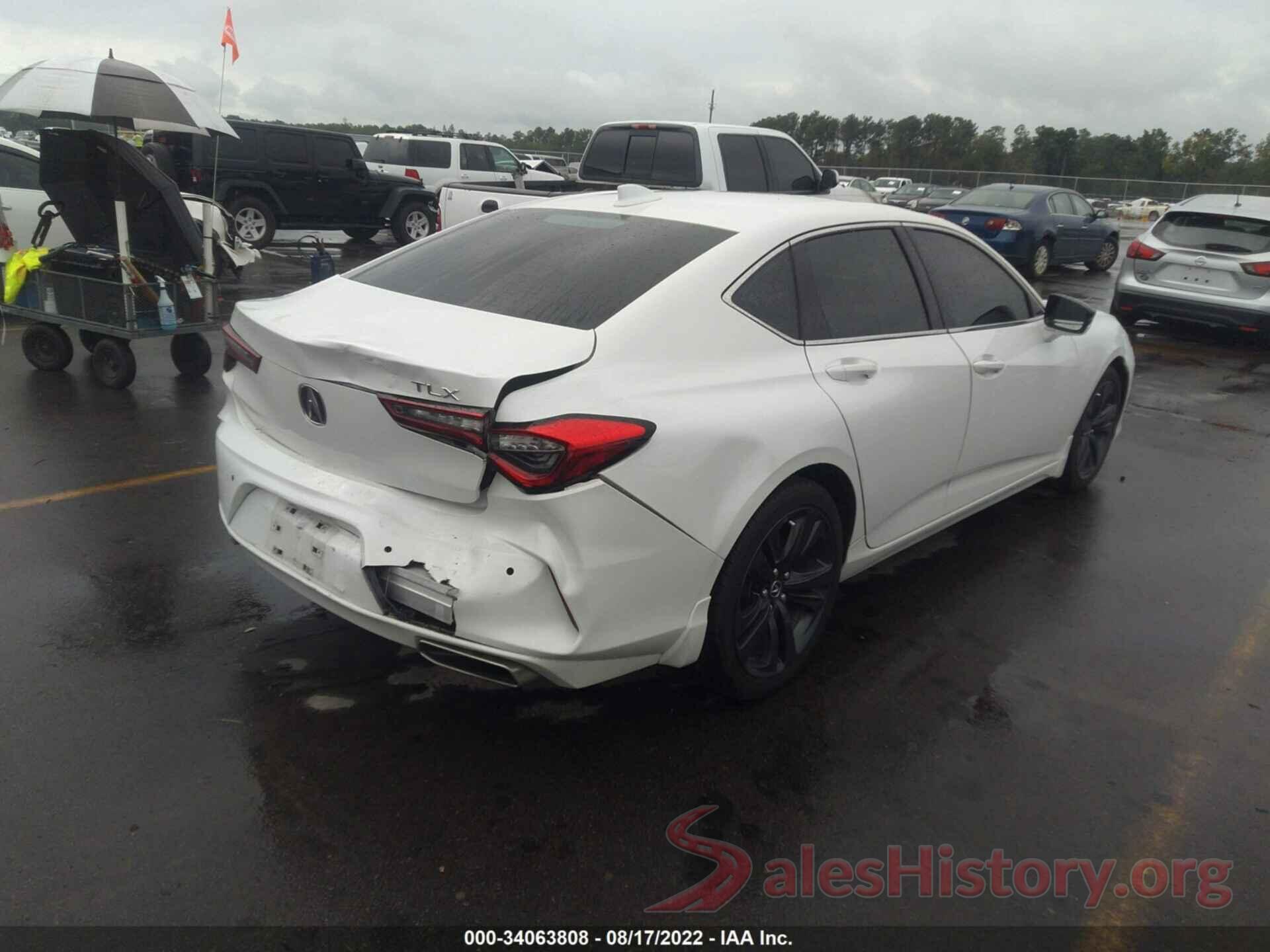 19UUB5F47MA014501 2021 ACURA TLX