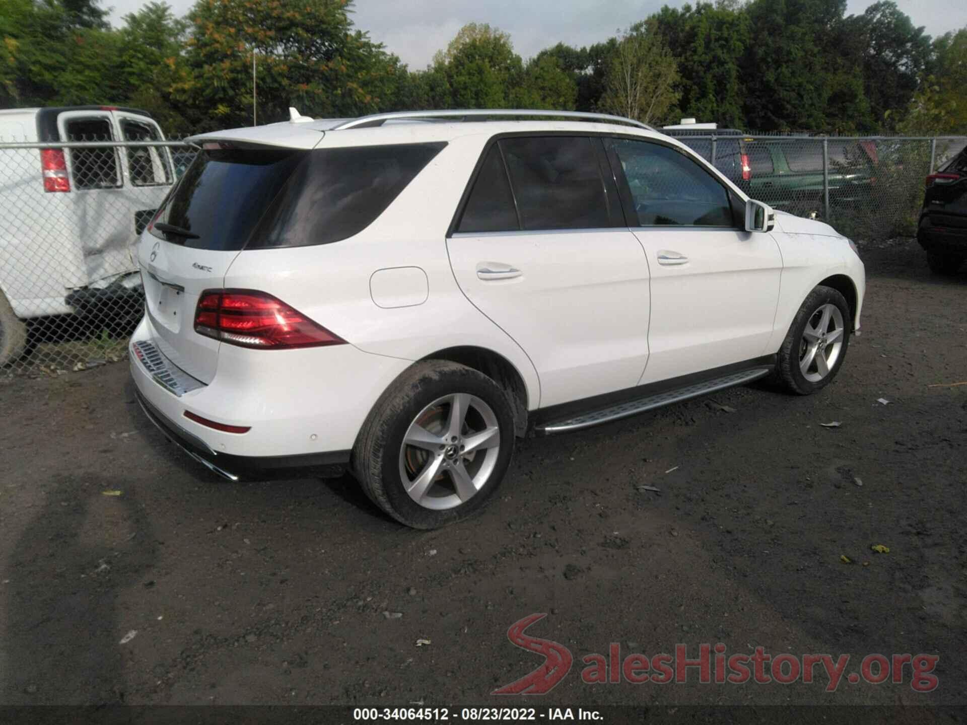 4JGDA5HB2JB082588 2018 MERCEDES-BENZ GLE