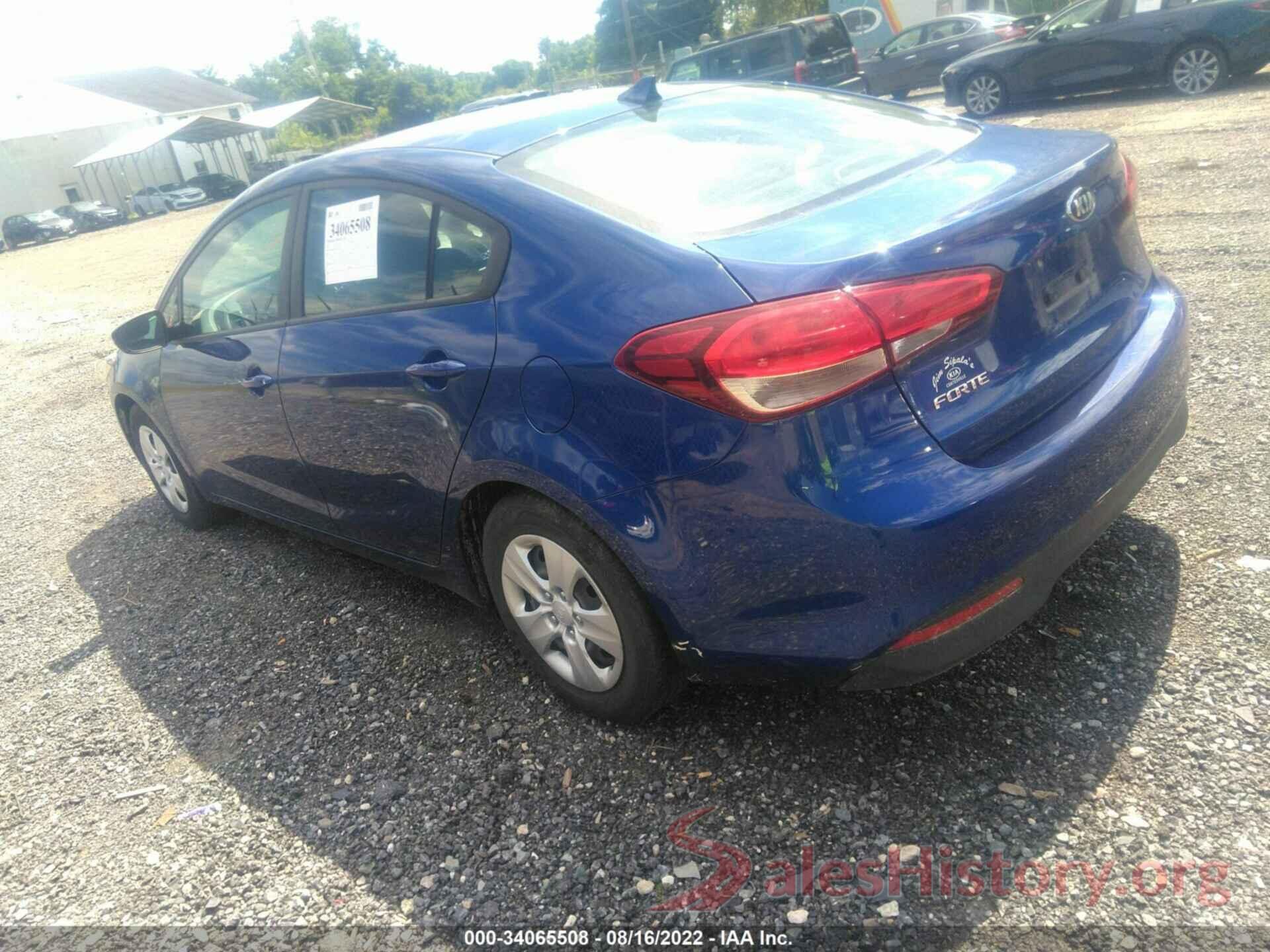 3KPFK4A72HE112017 2017 KIA FORTE