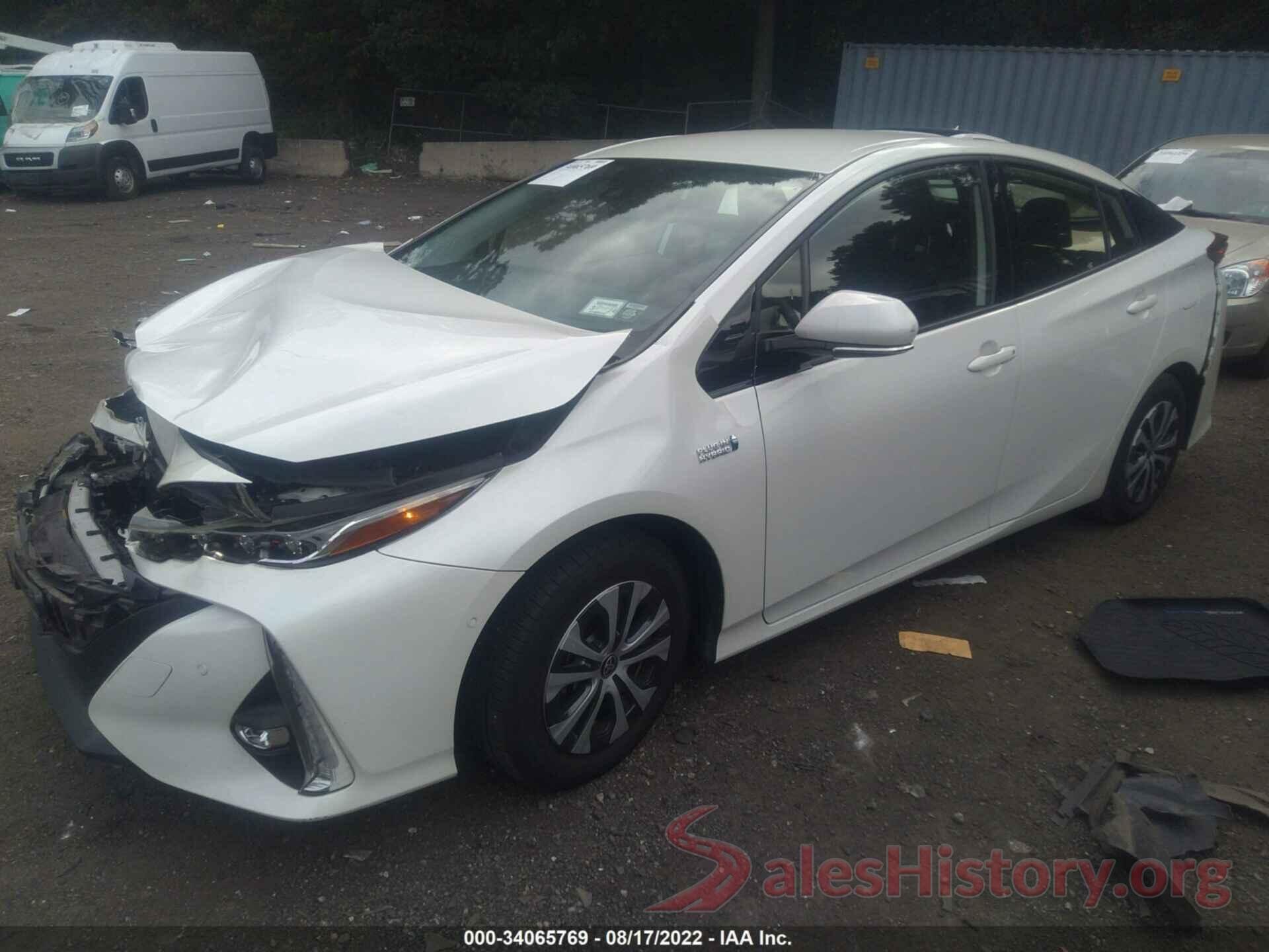 JTDKARFP6L3130642 2020 TOYOTA PRIUS PRIME