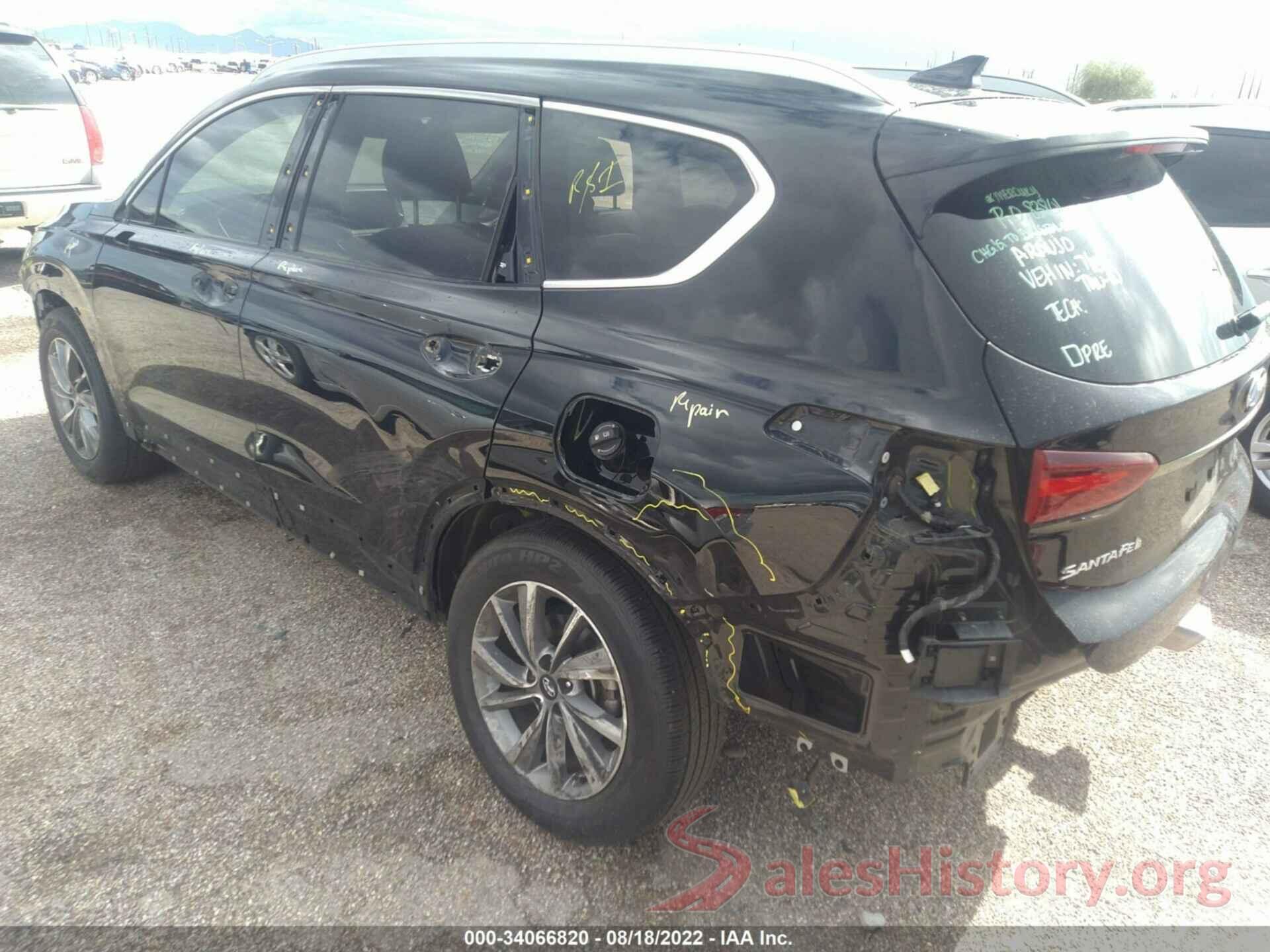 5NMS53AD3LH268848 2020 HYUNDAI SANTA FE