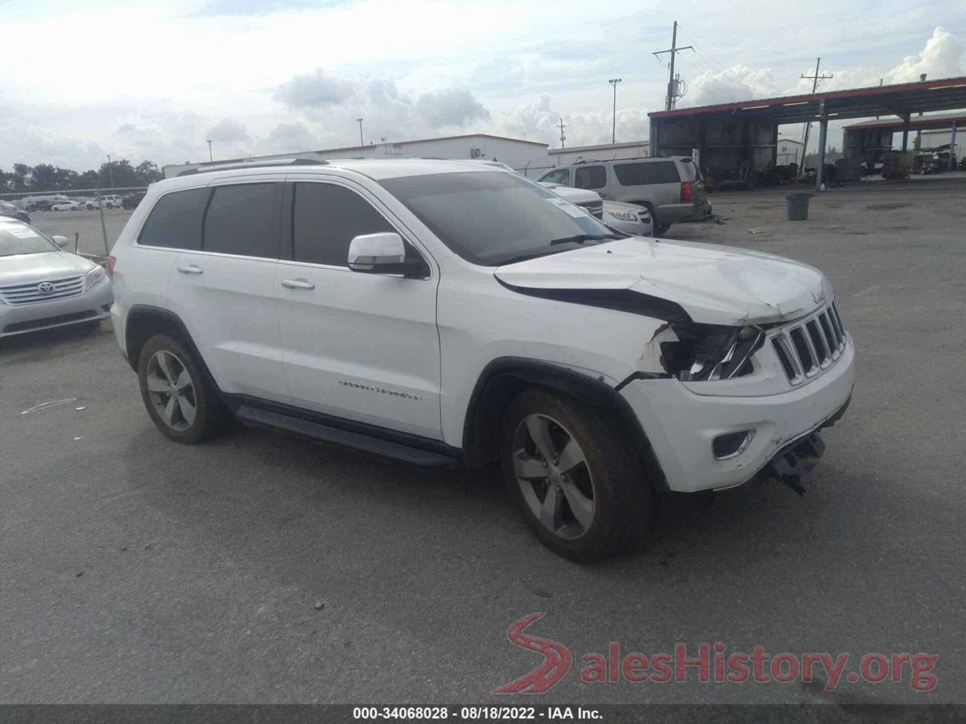 1C4RJEBG7GC501410 2016 JEEP GRAND CHEROKEE