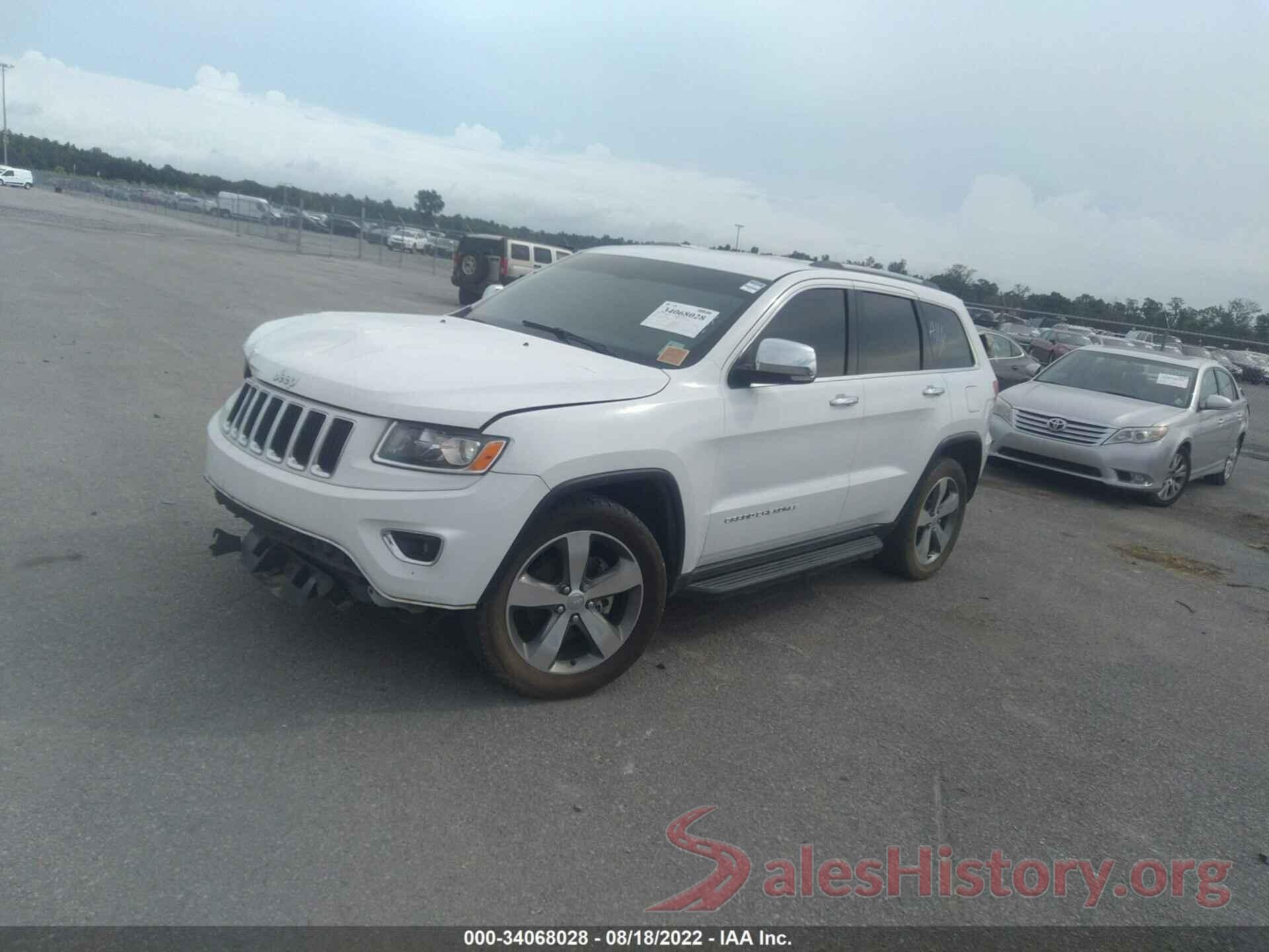 1C4RJEBG7GC501410 2016 JEEP GRAND CHEROKEE