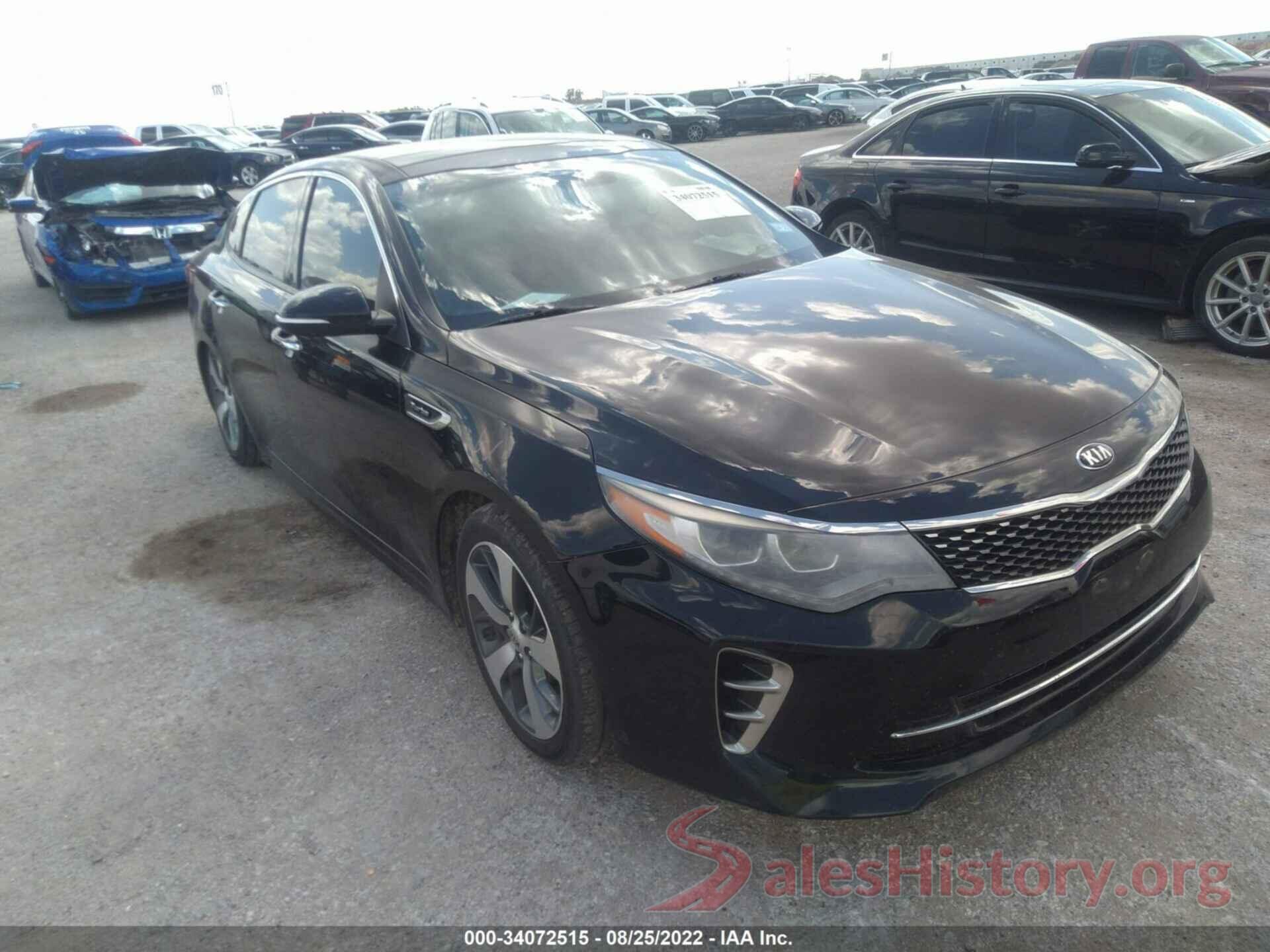 5XXGW4L22HG144452 2017 KIA OPTIMA