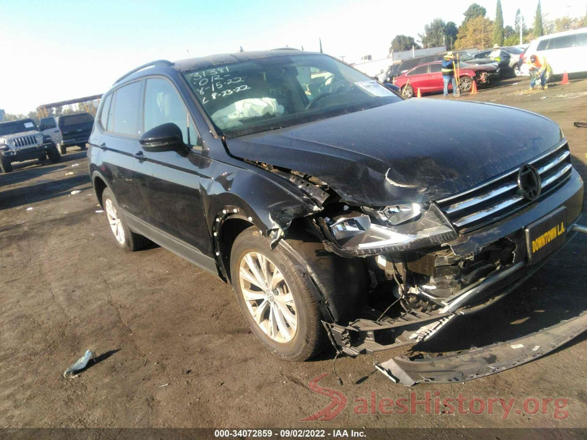 3VV1B7AX5KM027411 2019 VOLKSWAGEN TIGUAN