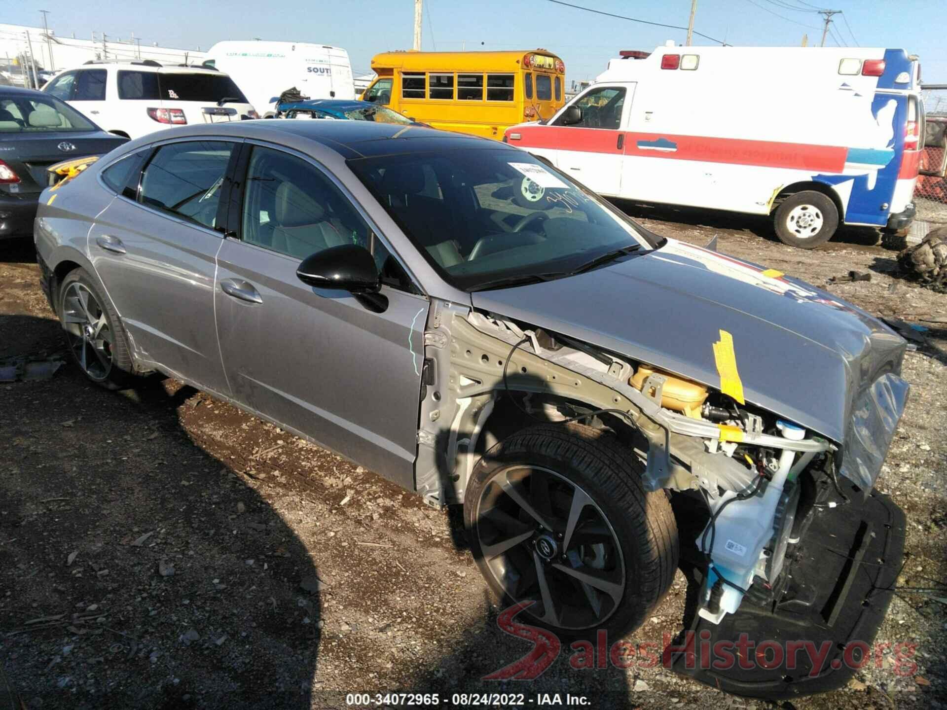 5NPEJ4J21NH149165 2022 HYUNDAI SONATA