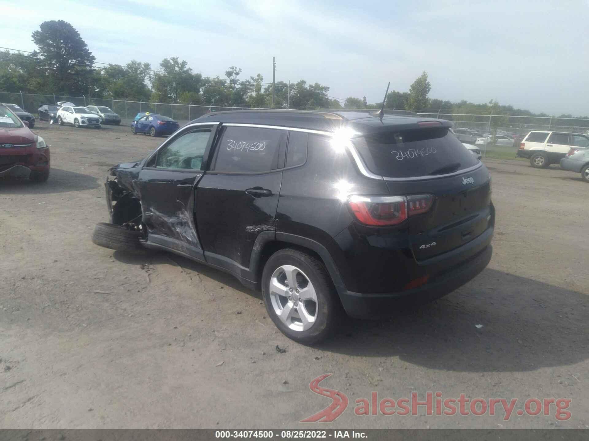 3C4NJDBB1JT142919 2018 JEEP COMPASS