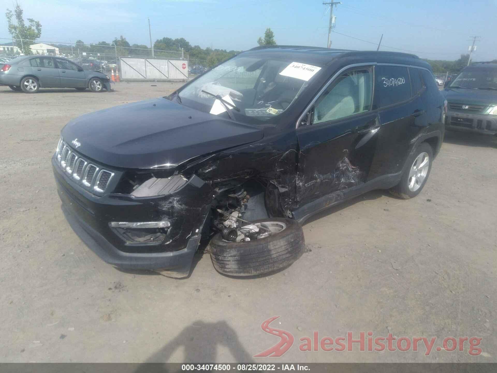 3C4NJDBB1JT142919 2018 JEEP COMPASS