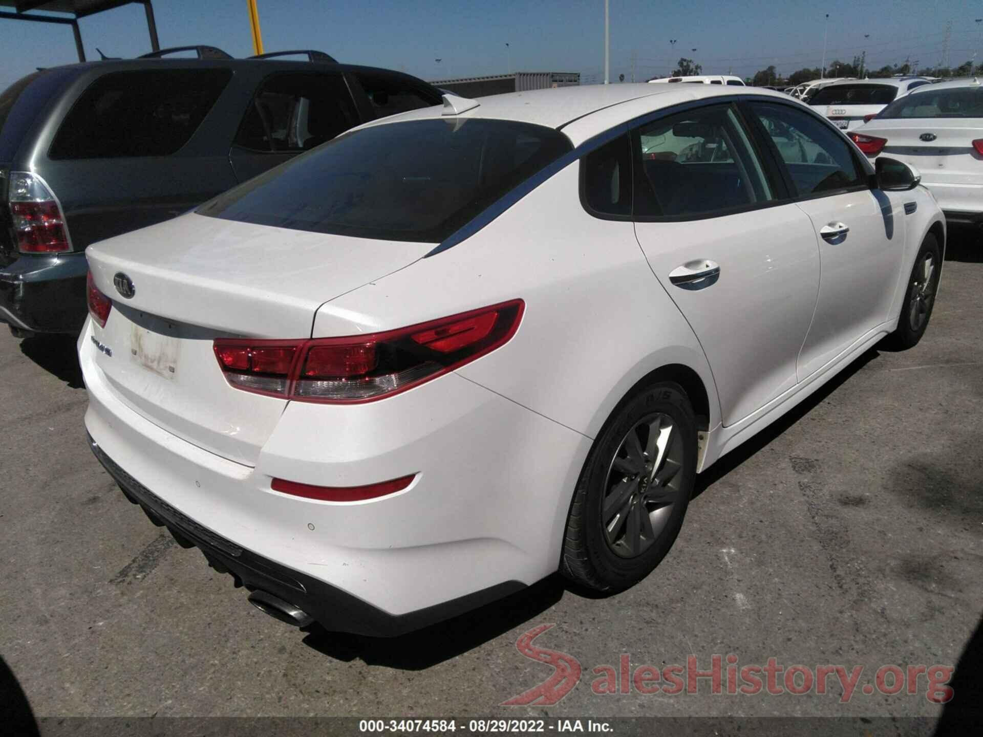 5XXGT4L37KG324258 2019 KIA OPTIMA