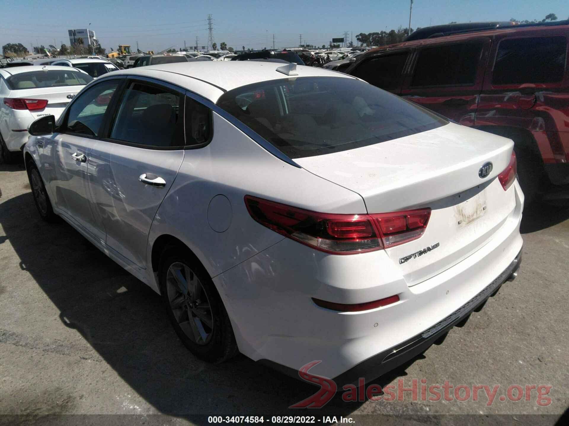 5XXGT4L37KG324258 2019 KIA OPTIMA