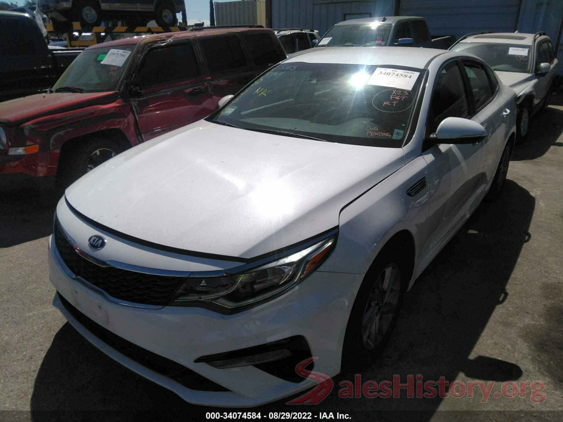 5XXGT4L37KG324258 2019 KIA OPTIMA