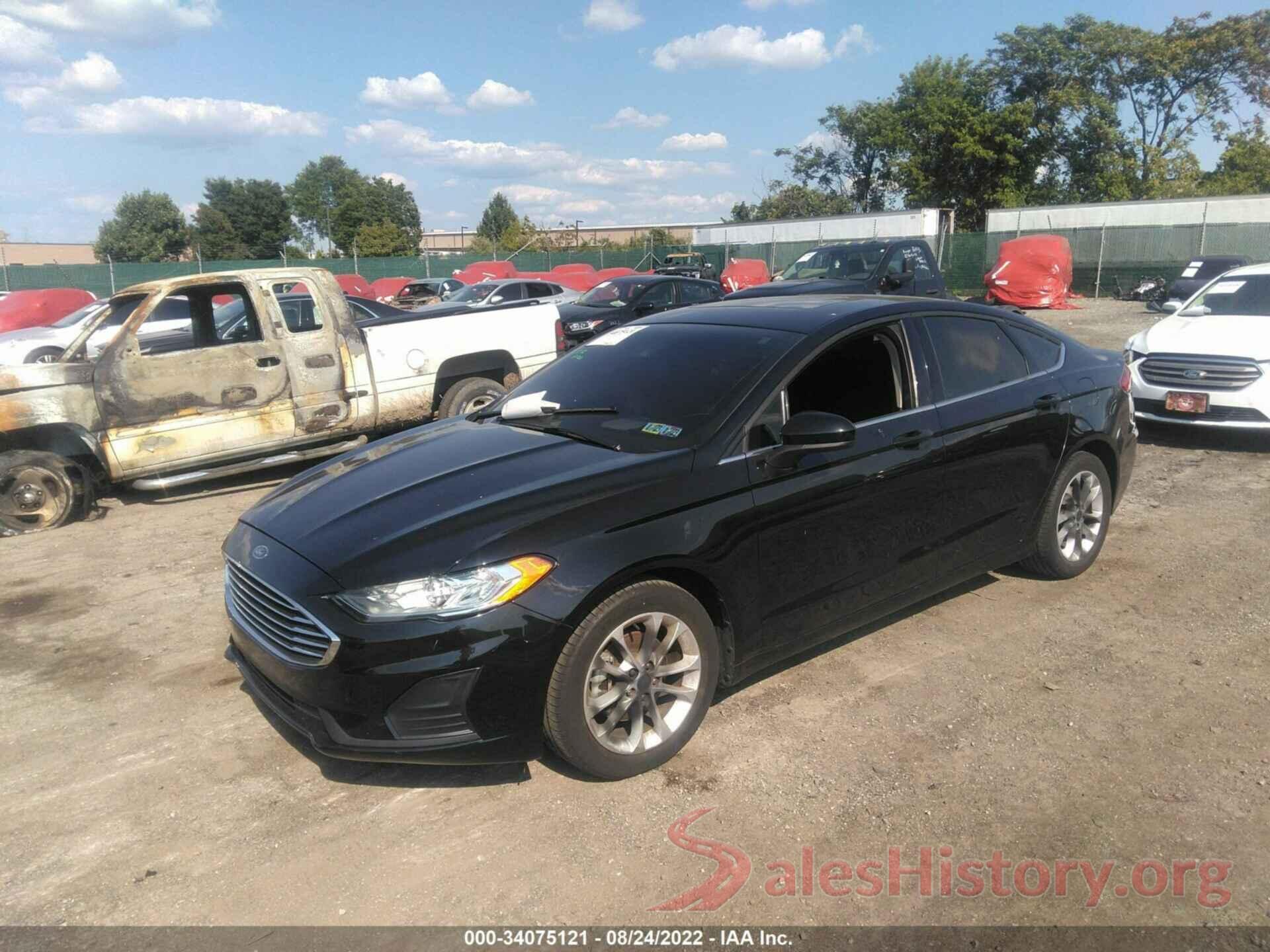 3FA6P0HD0LR102292 2020 FORD FUSION