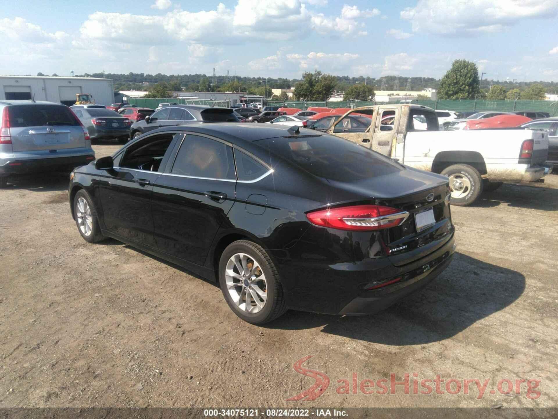 3FA6P0HD0LR102292 2020 FORD FUSION