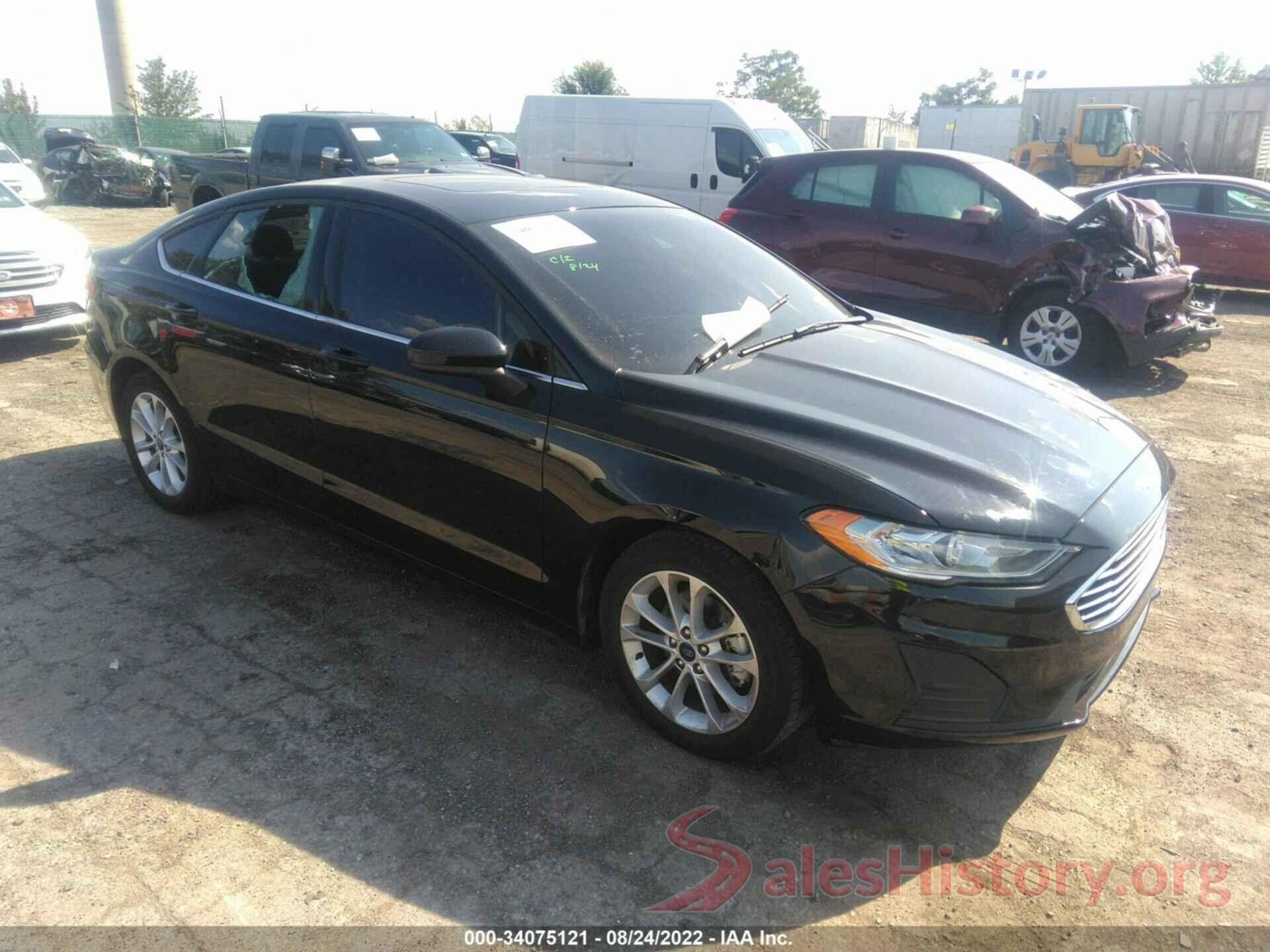 3FA6P0HD0LR102292 2020 FORD FUSION