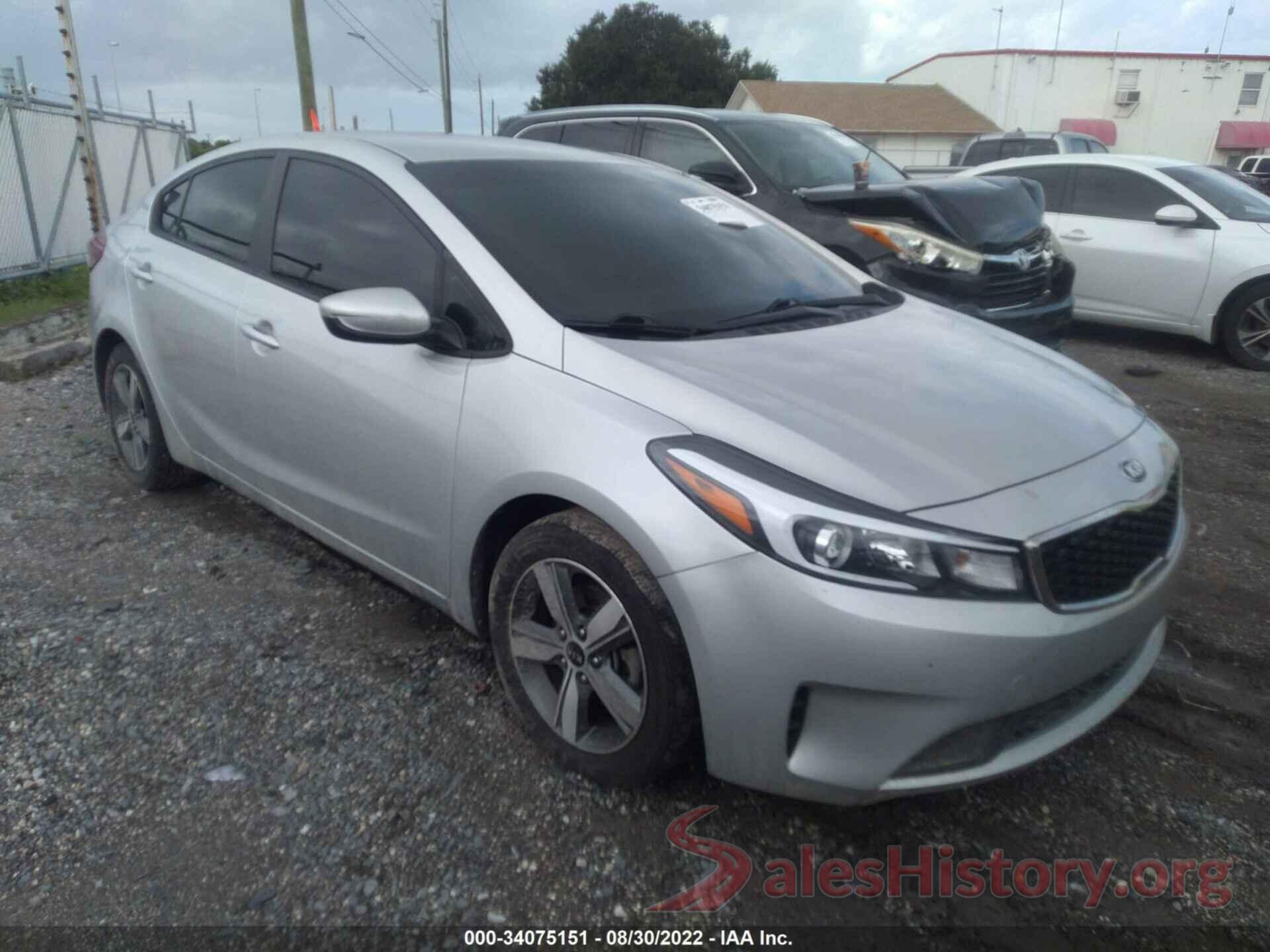 3KPFL4A73JE202859 2018 KIA FORTE