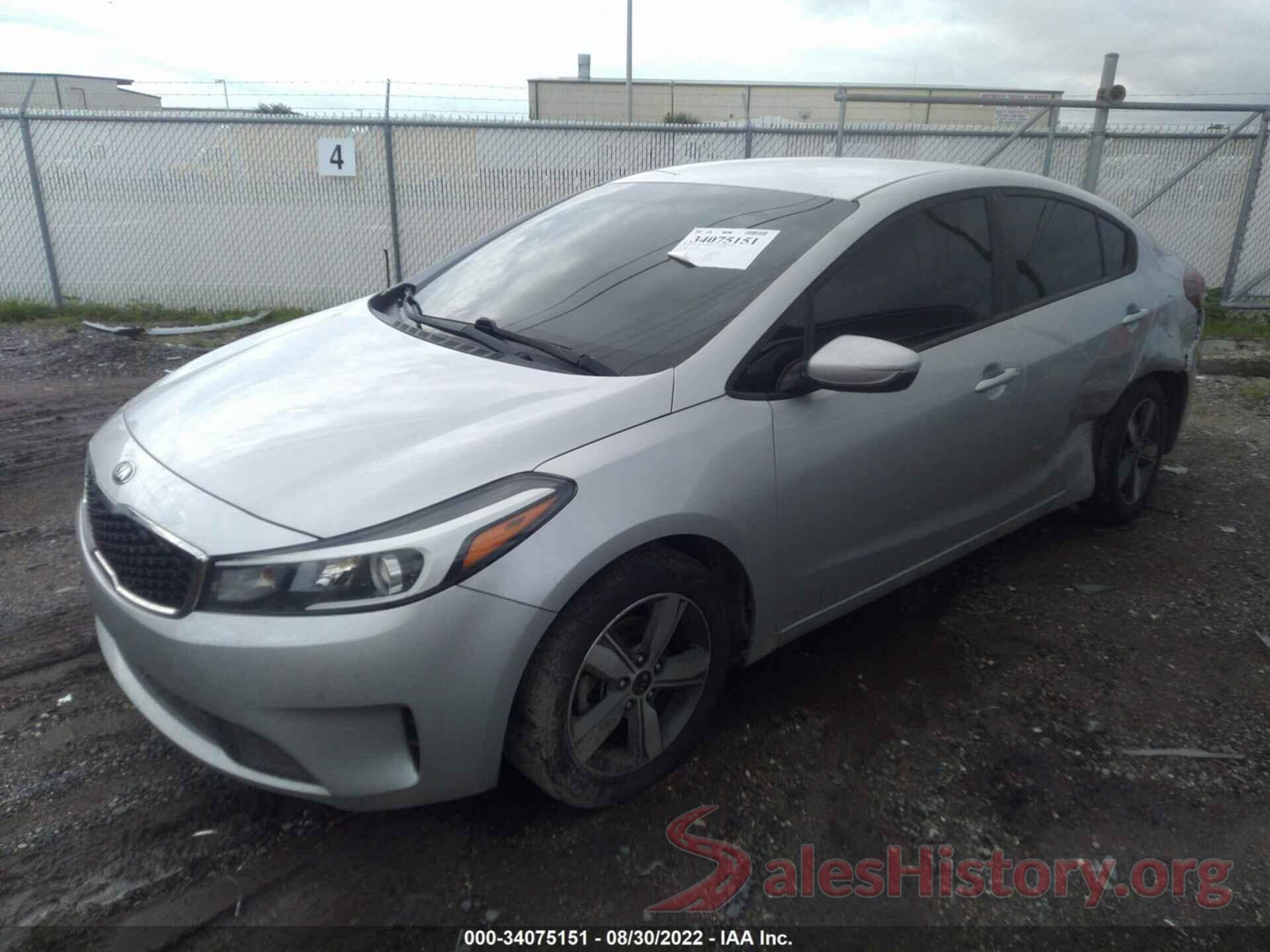 3KPFL4A73JE202859 2018 KIA FORTE