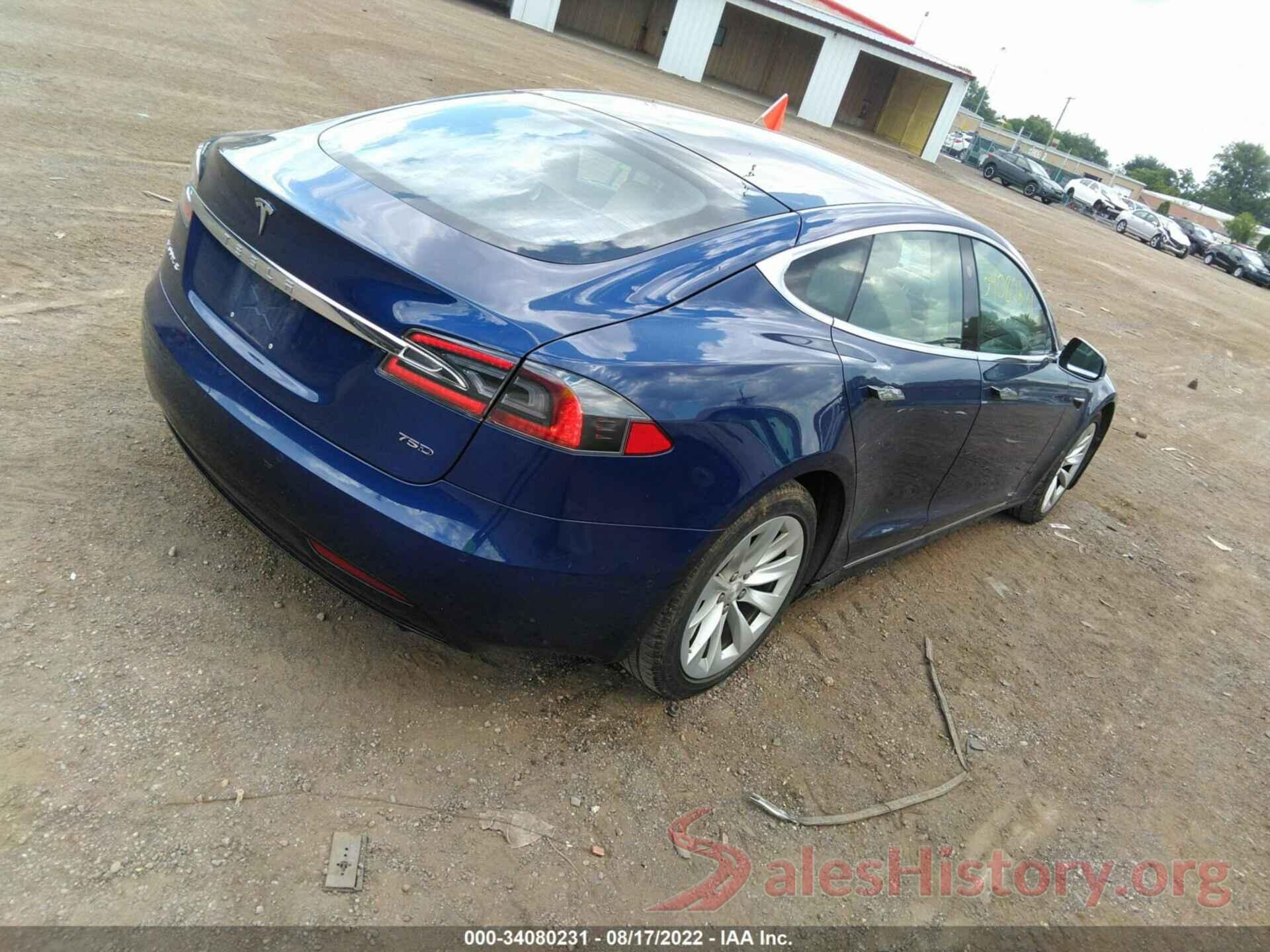 5YJSA1E24HF205050 2017 TESLA MODEL S