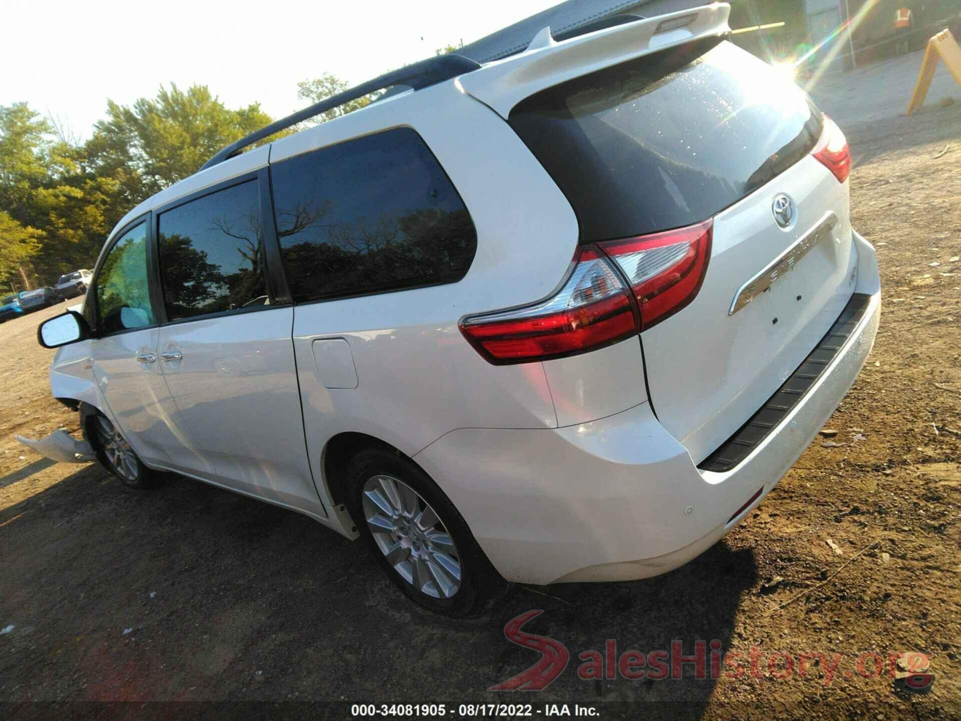 5TDDZ3DC0HS152009 2017 TOYOTA SIENNA