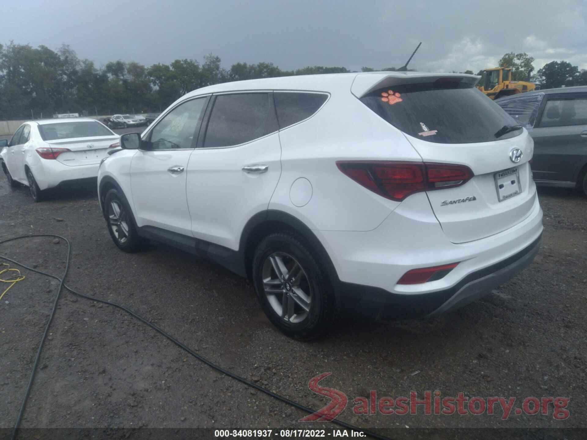 5NMZT3LB8JH084342 2018 HYUNDAI SANTA FE SPORT