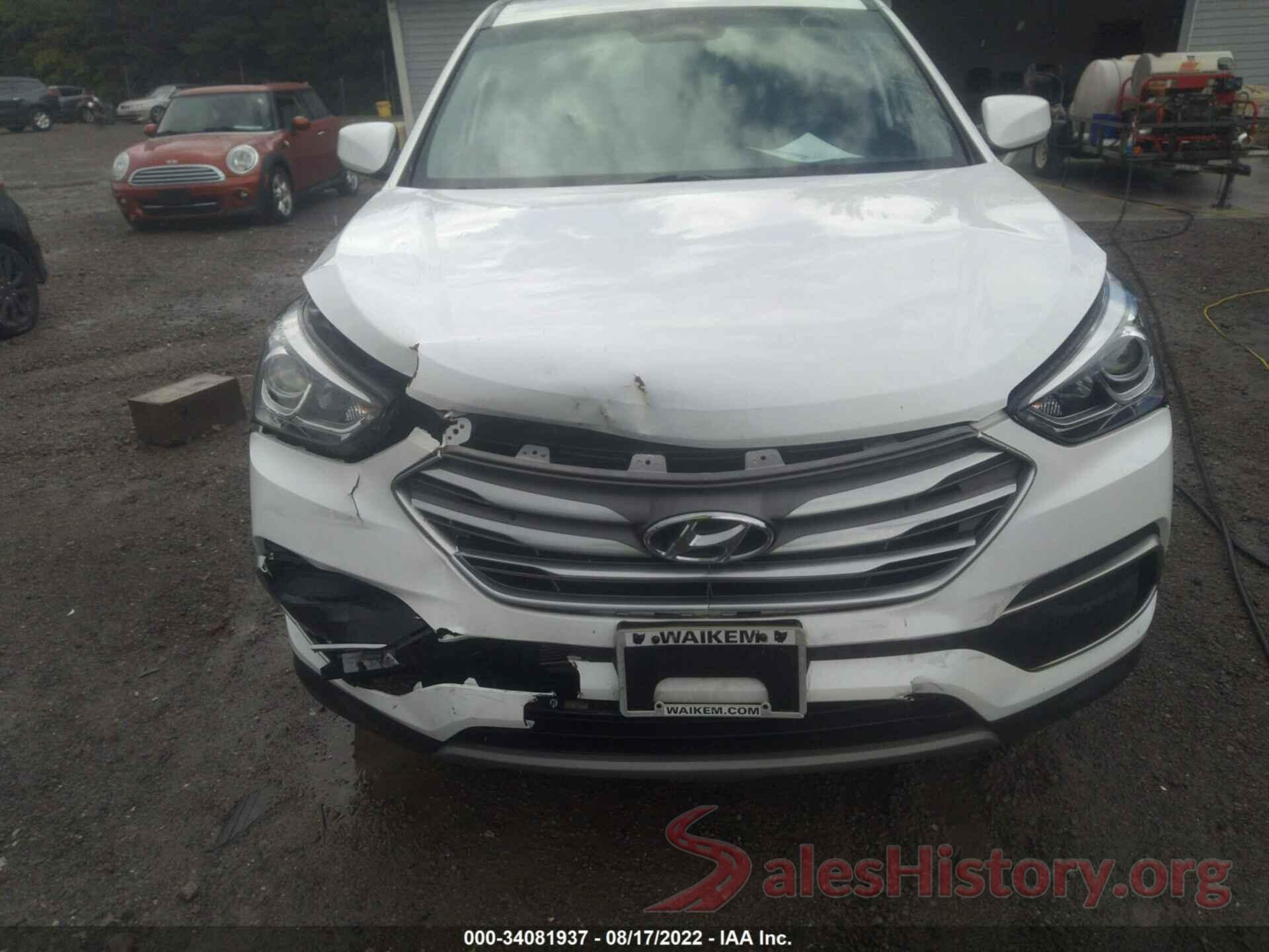 5NMZT3LB8JH084342 2018 HYUNDAI SANTA FE SPORT