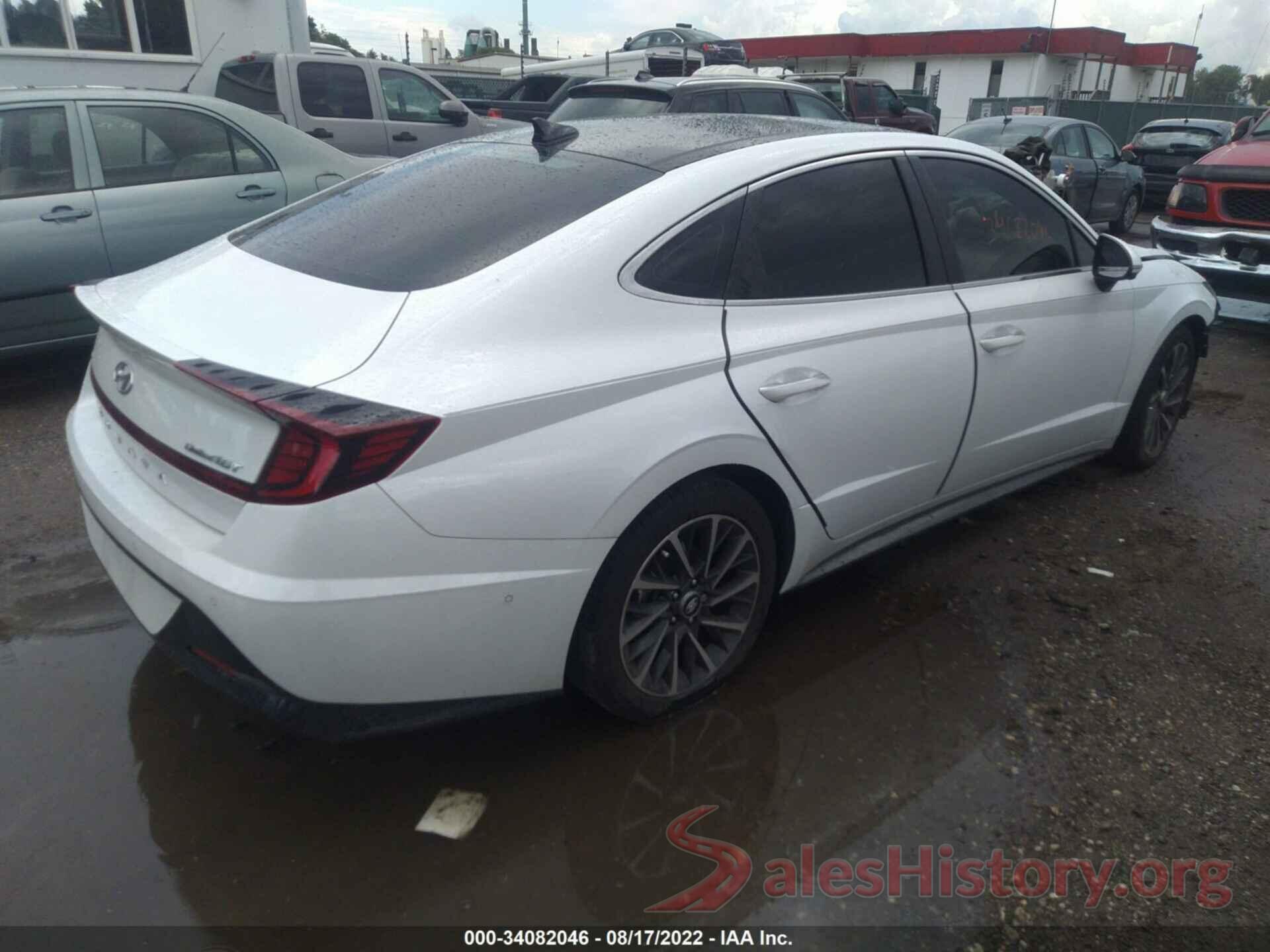 5NPEH4J22LH030629 2020 HYUNDAI SONATA