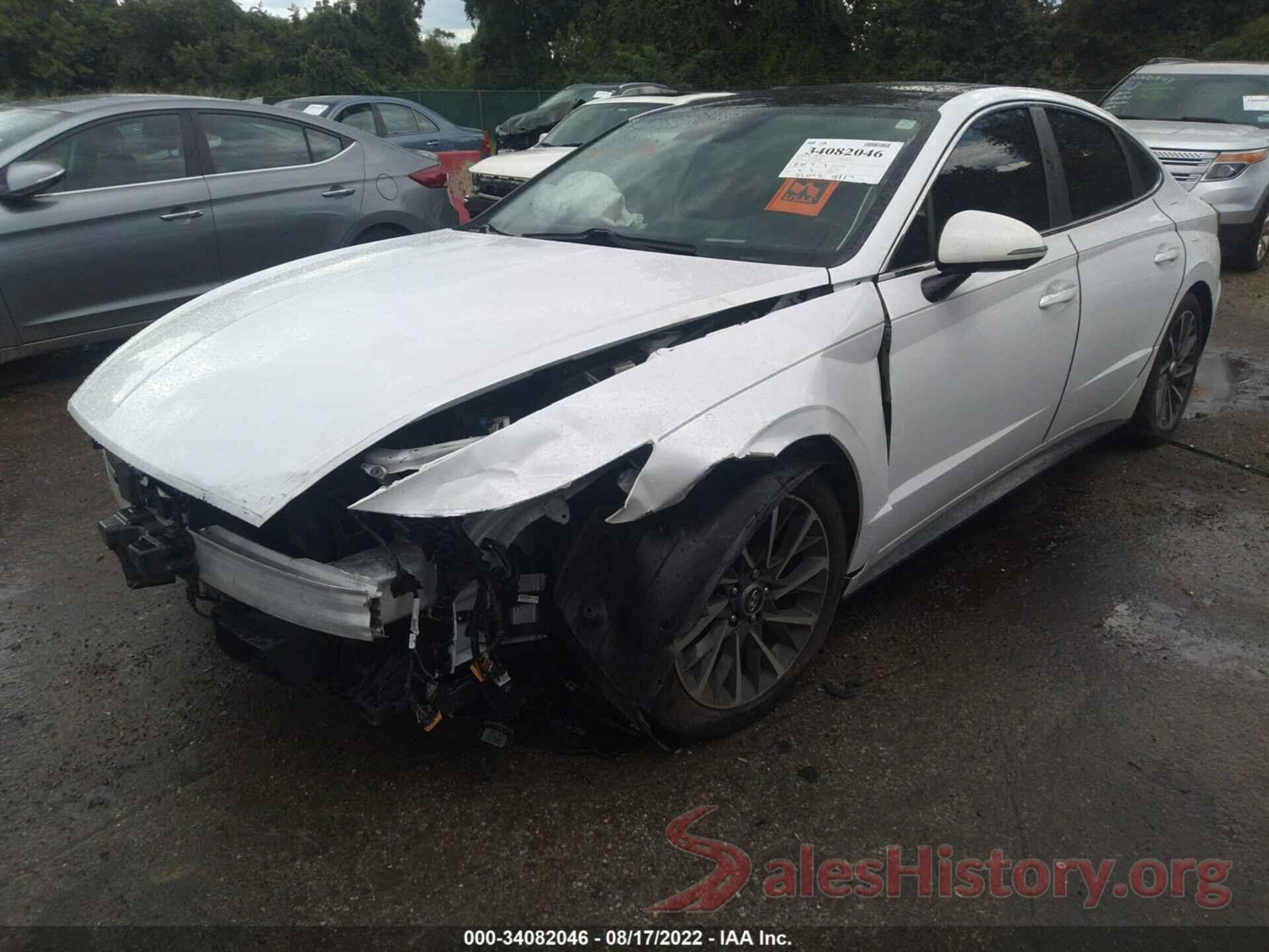 5NPEH4J22LH030629 2020 HYUNDAI SONATA