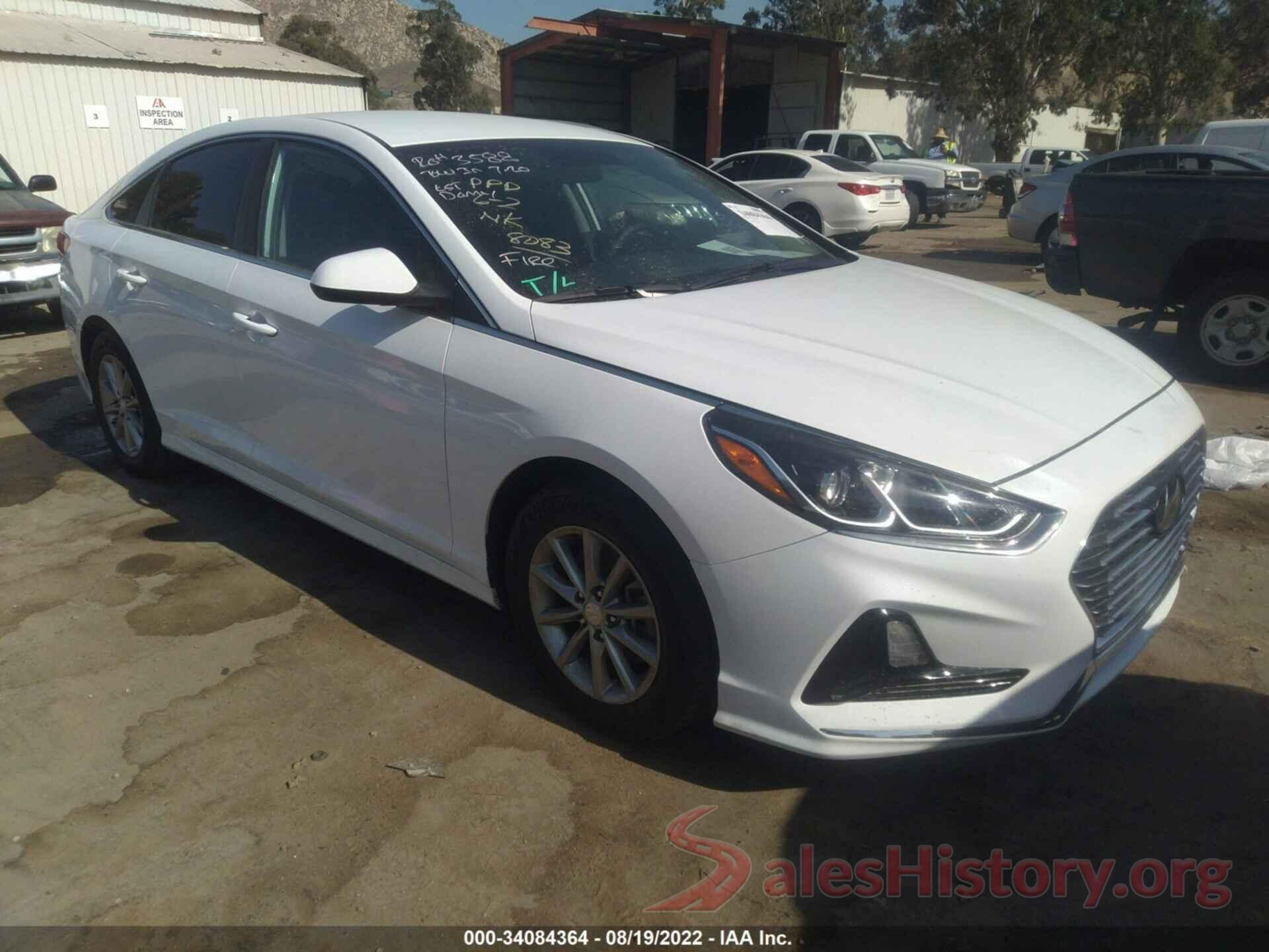 5NPE24AF4JH648083 2018 HYUNDAI SONATA