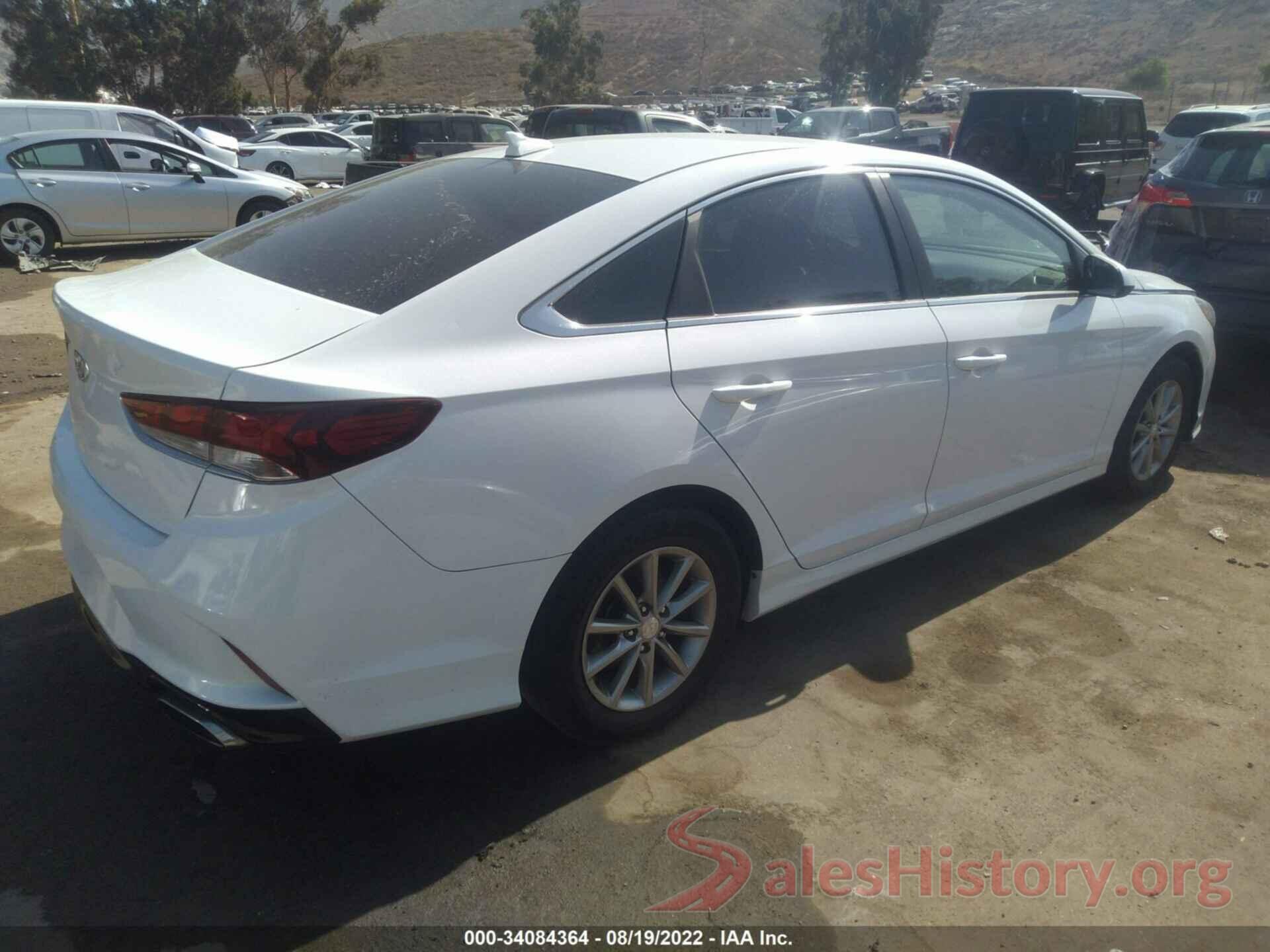 5NPE24AF4JH648083 2018 HYUNDAI SONATA