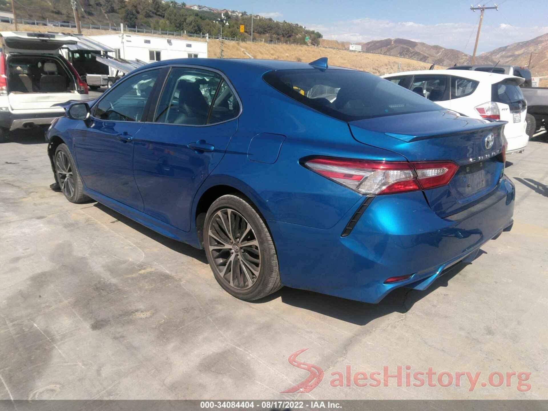 4T1B11HKXKU284780 2019 TOYOTA CAMRY