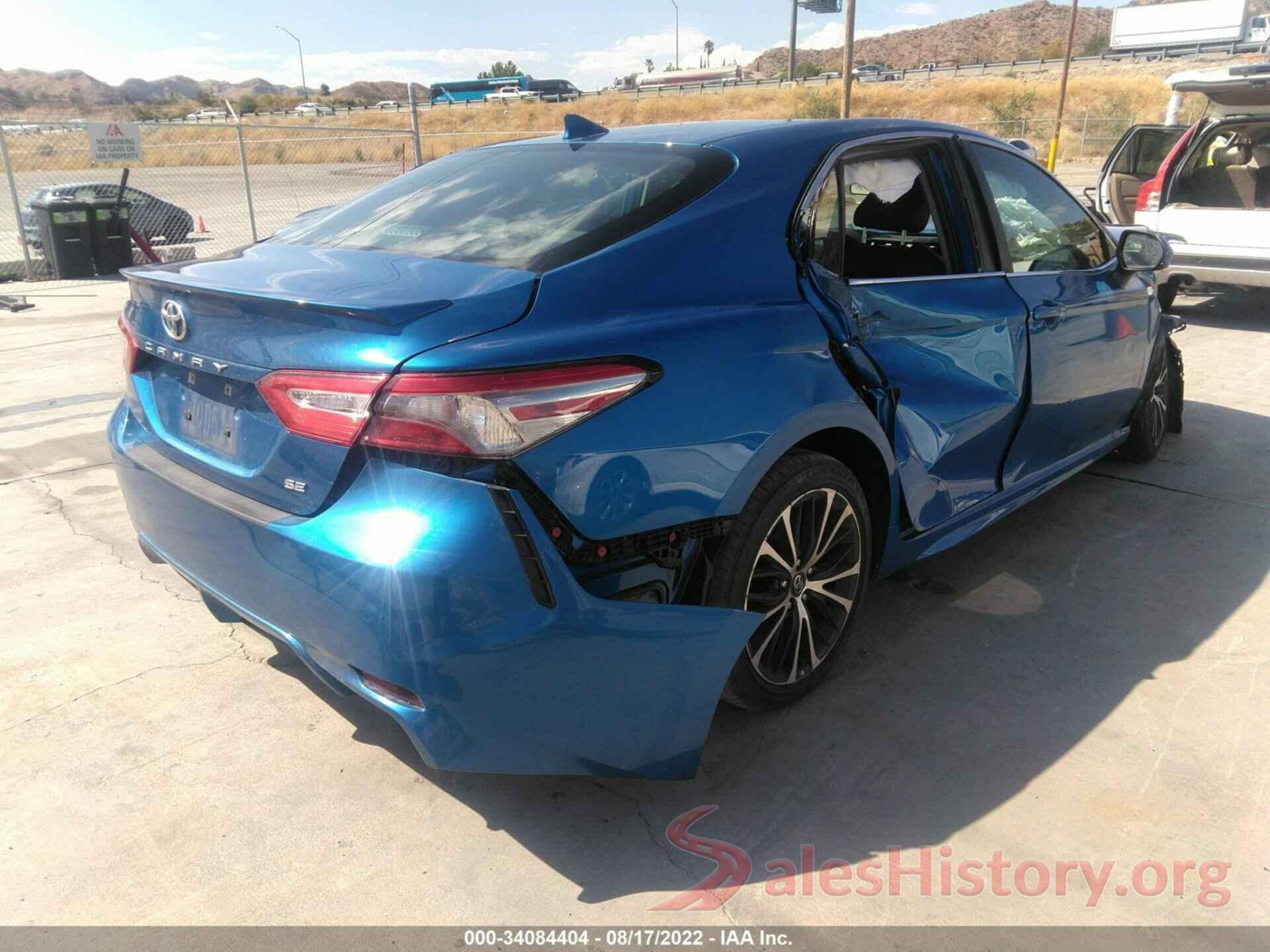 4T1B11HKXKU284780 2019 TOYOTA CAMRY