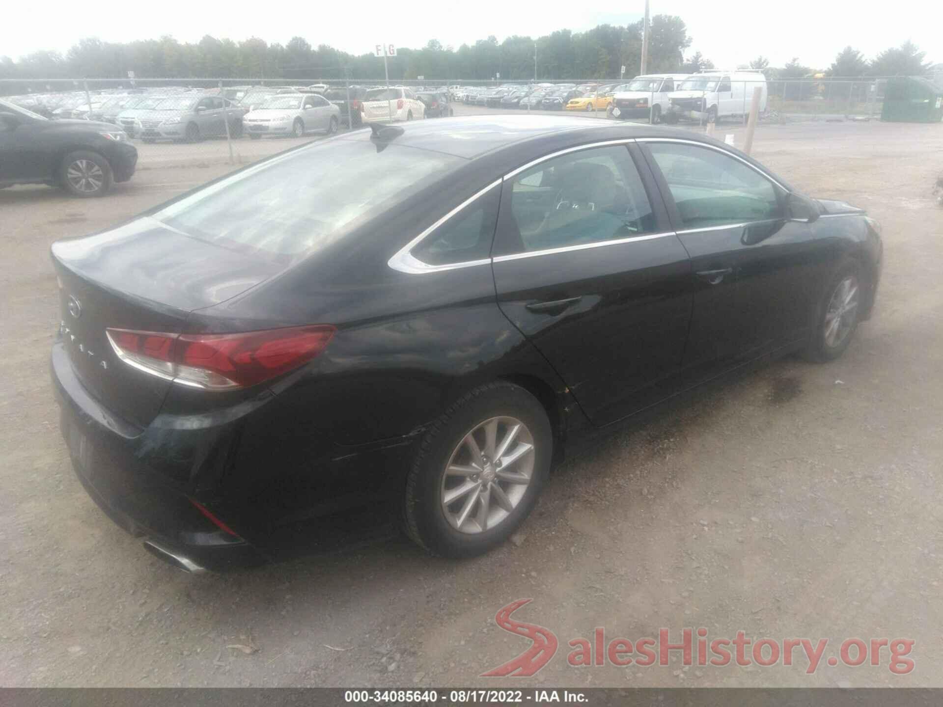 5NPE24AF3JH685755 2018 HYUNDAI SONATA