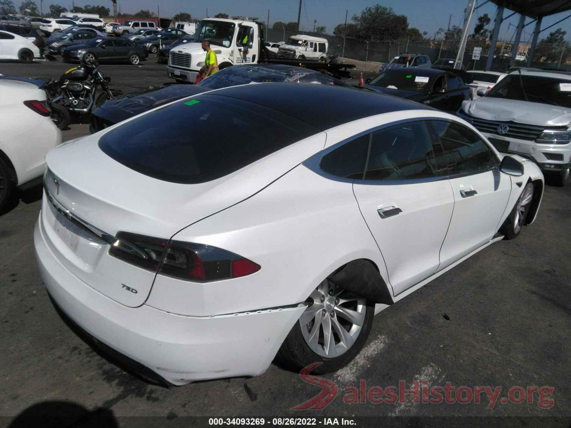 5YJSA1E28JF281134 2018 TESLA MODEL S